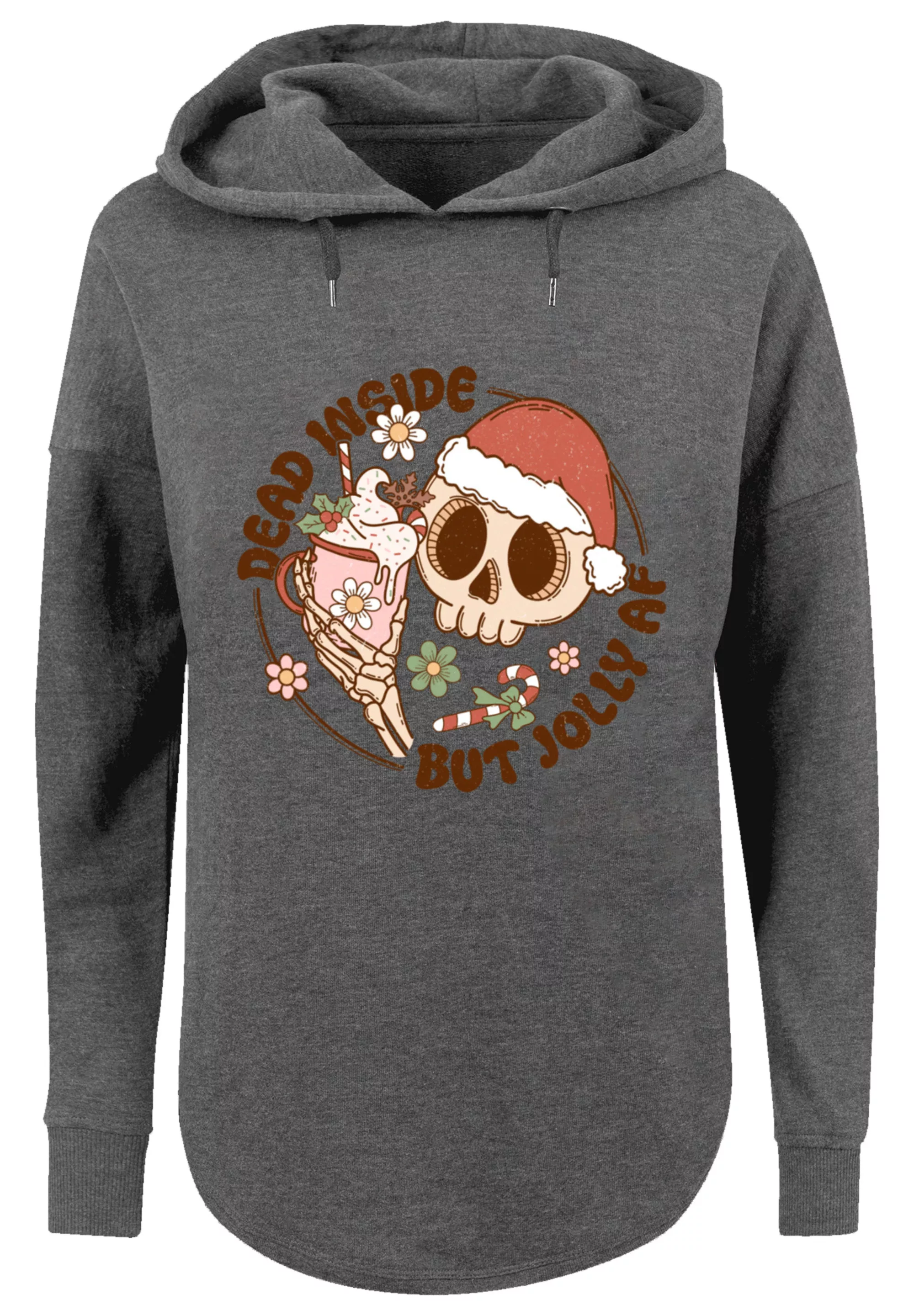 F4NT4STIC Kapuzenpullover "Dead inside but jolly AF Weihnachten", Premium Q günstig online kaufen