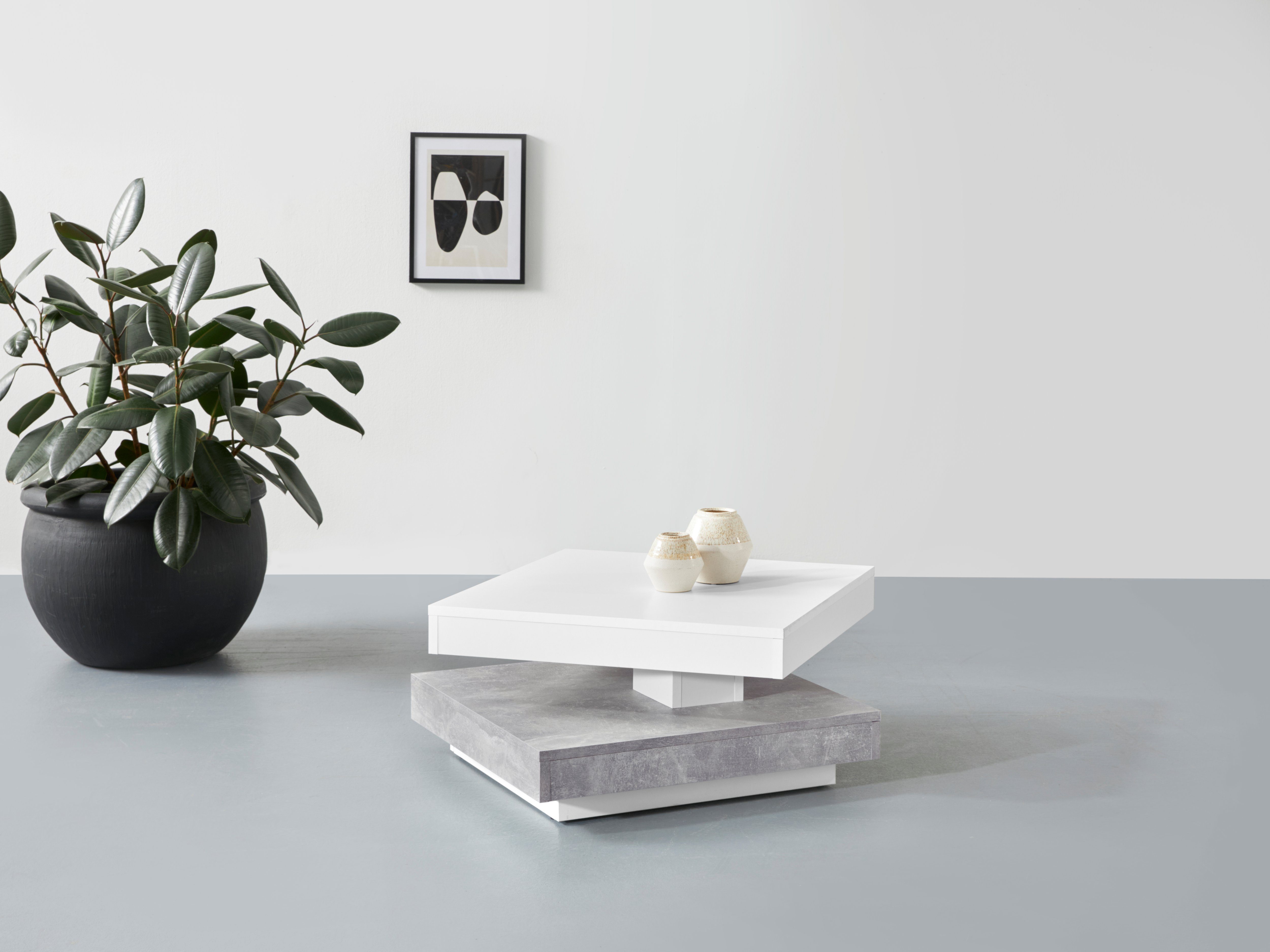 Home affaire Couchtisch BEN, mit drehbarer günstig online kaufen
