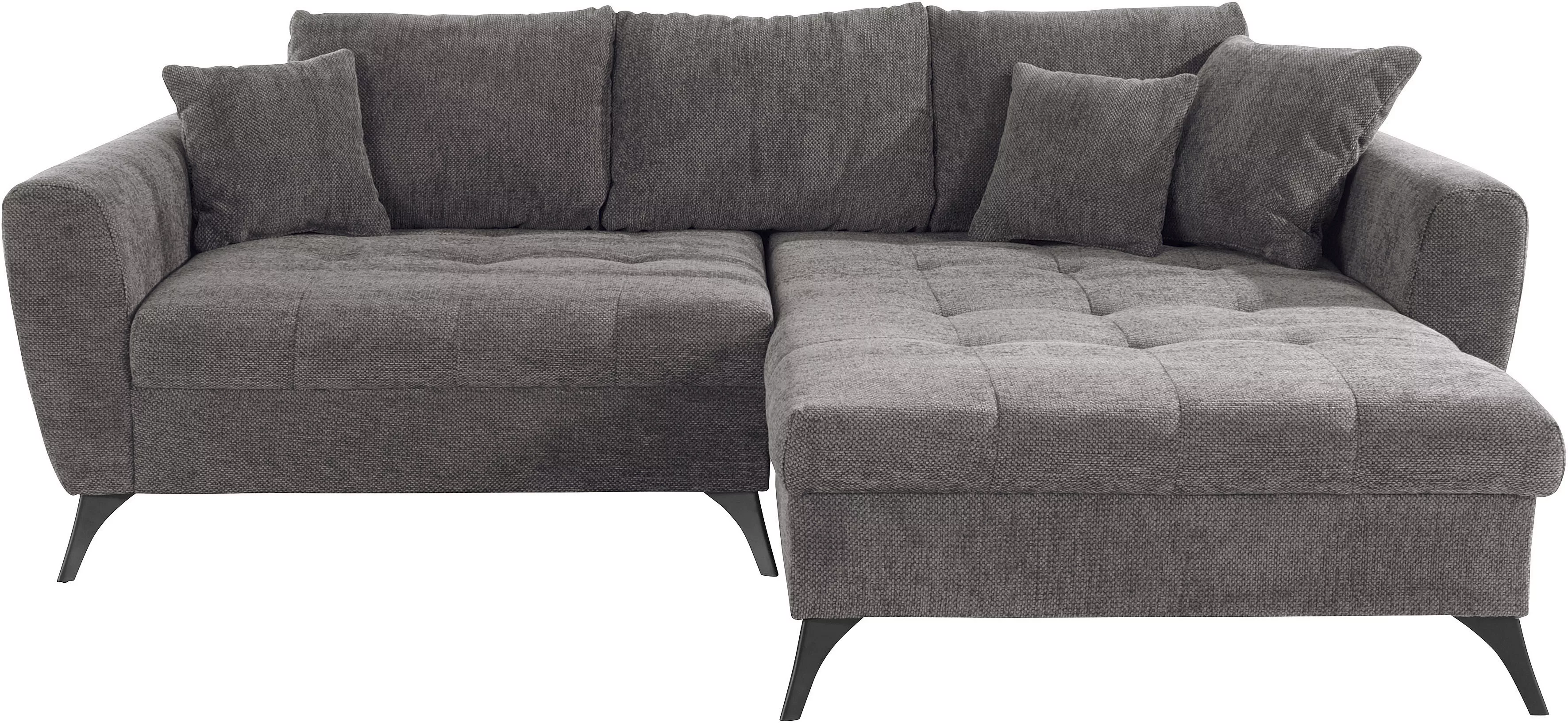 INOSIGN Ecksofa "Lörby L-Form", Belastbarkeit bis 140kg pro Sitzplatz, auch günstig online kaufen