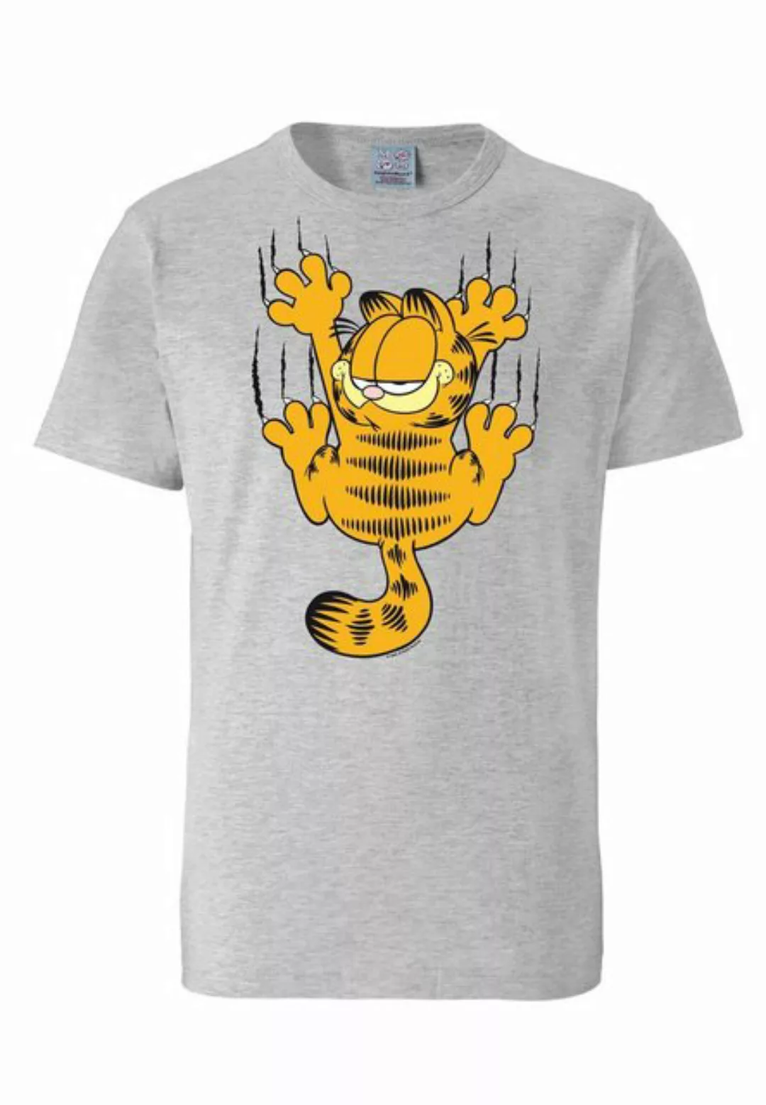 LOGOSHIRT T-Shirt "Garfield Scratches", mit witzigem Frontprint günstig online kaufen