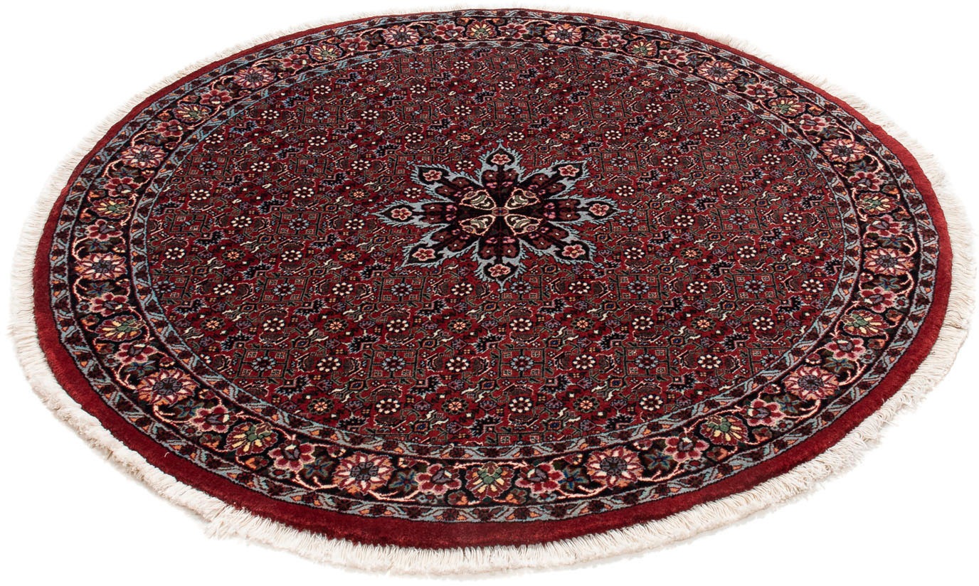 morgenland Orientteppich »Perser - Bidjar rund - 120 x 120 cm - dunkelrot«, günstig online kaufen