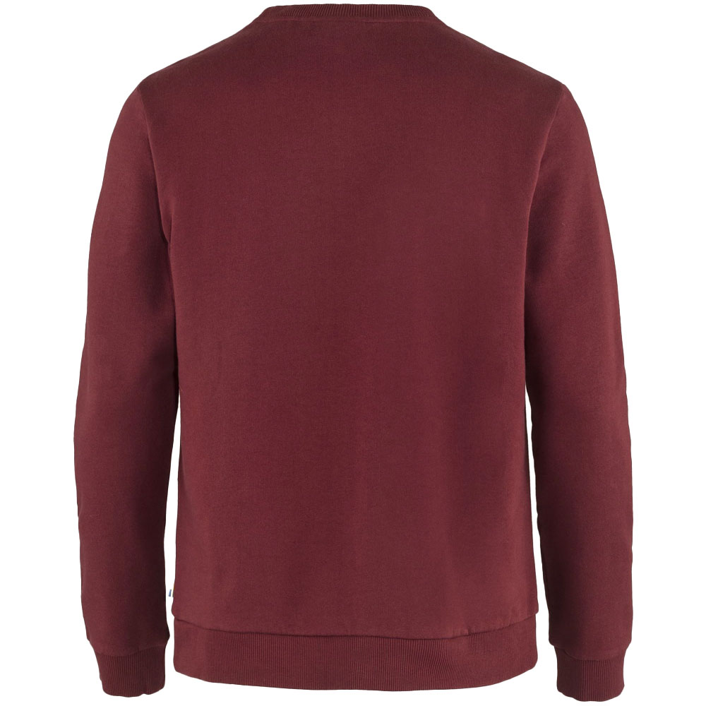 Fjaellraeven Logo Sweater Red Oak günstig online kaufen