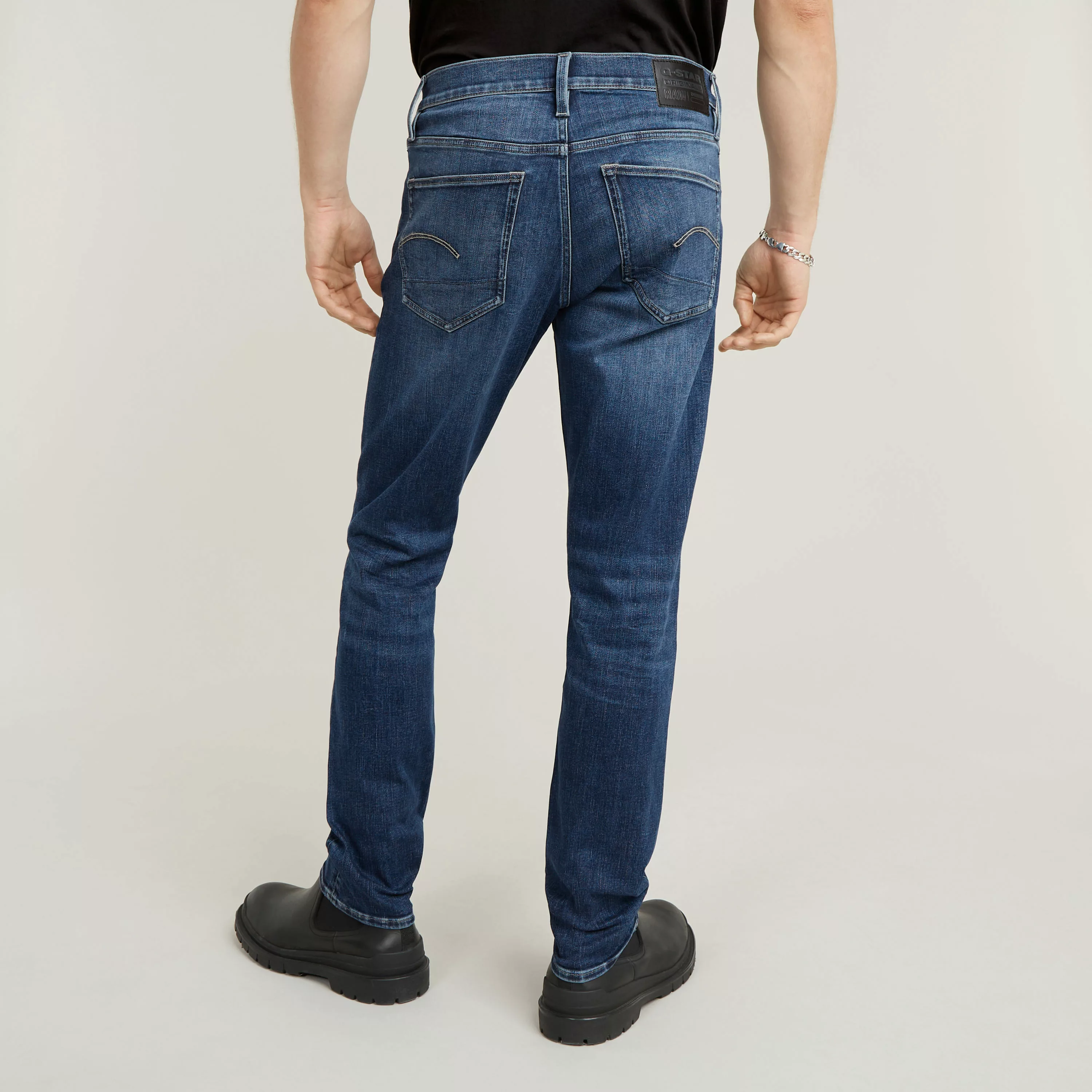 G-STAR Slim-fit-Jeans 3301 Slim mit toller Waschung und Elasthan günstig online kaufen