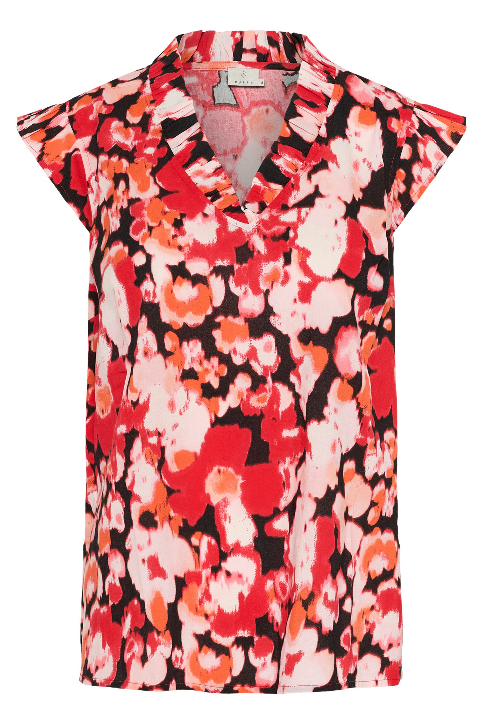 KAFFE Kurzarmbluse Kurzarm-Bluse BPissa günstig online kaufen