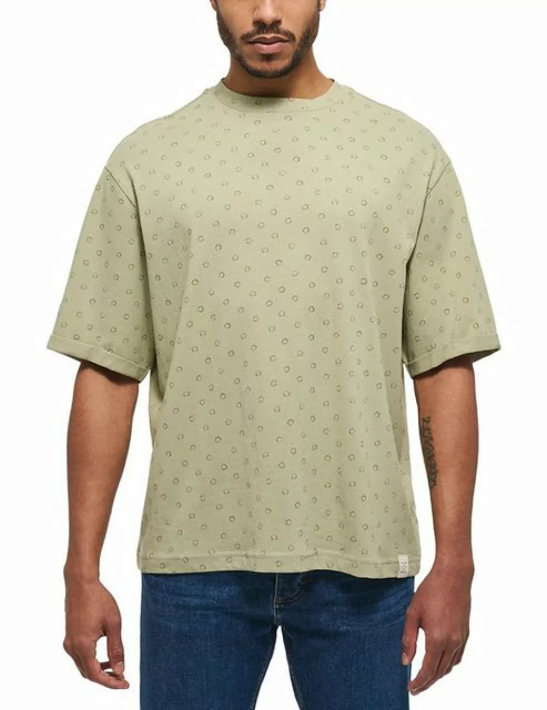 MUSTANG T-Shirt "Style Aidan C AOP" günstig online kaufen