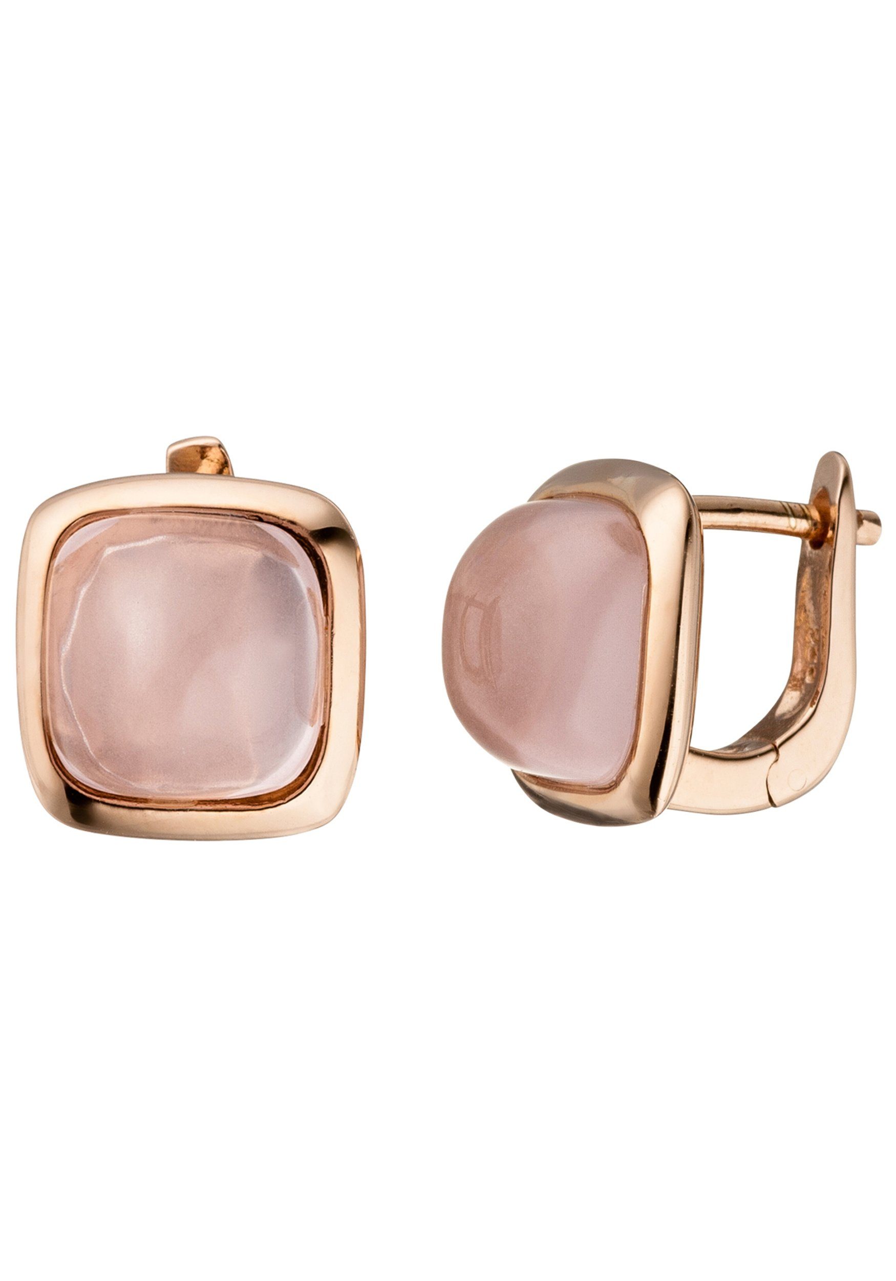 JOBO Paar Creolen, 925 Silber roségold günstig online kaufen
