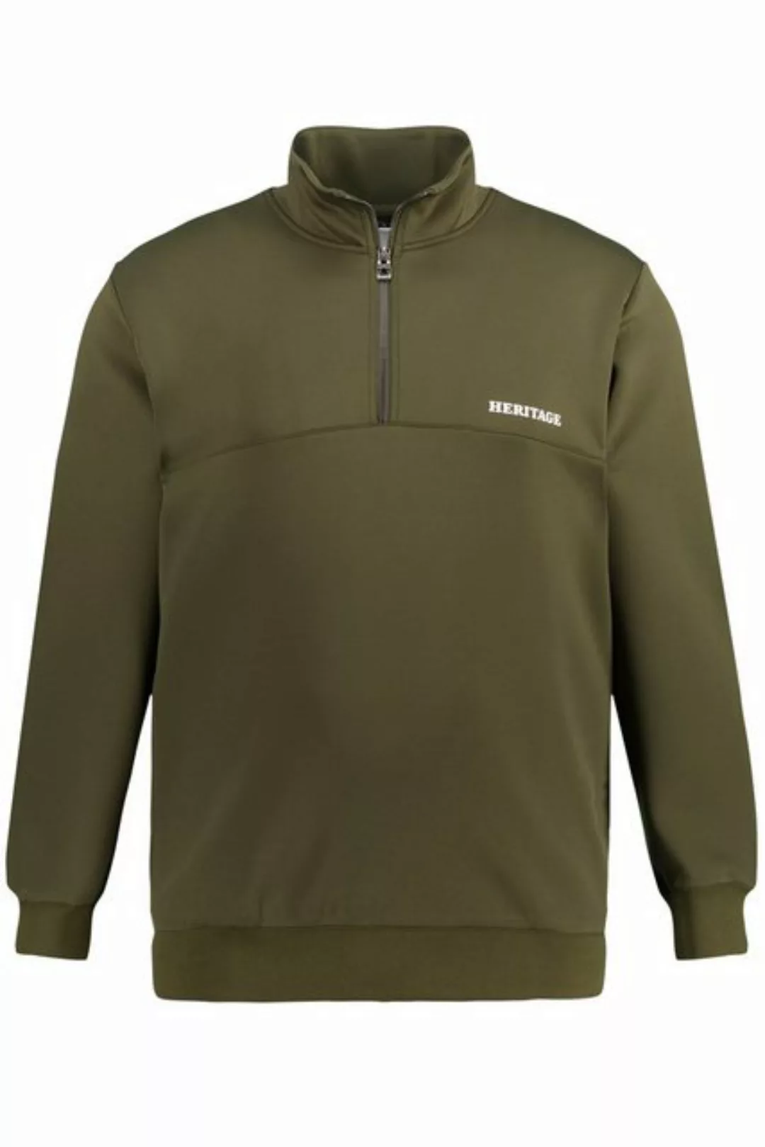 JP1880 Sweatshirt Scuba-Troyer FLEXNAMIC® Stehkragen mit Zipper günstig online kaufen