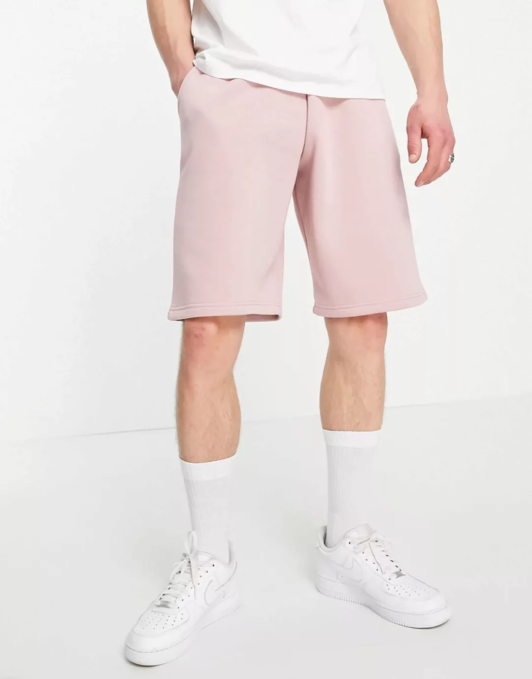 River Island – Oversize-Shorts in Hellrosa günstig online kaufen
