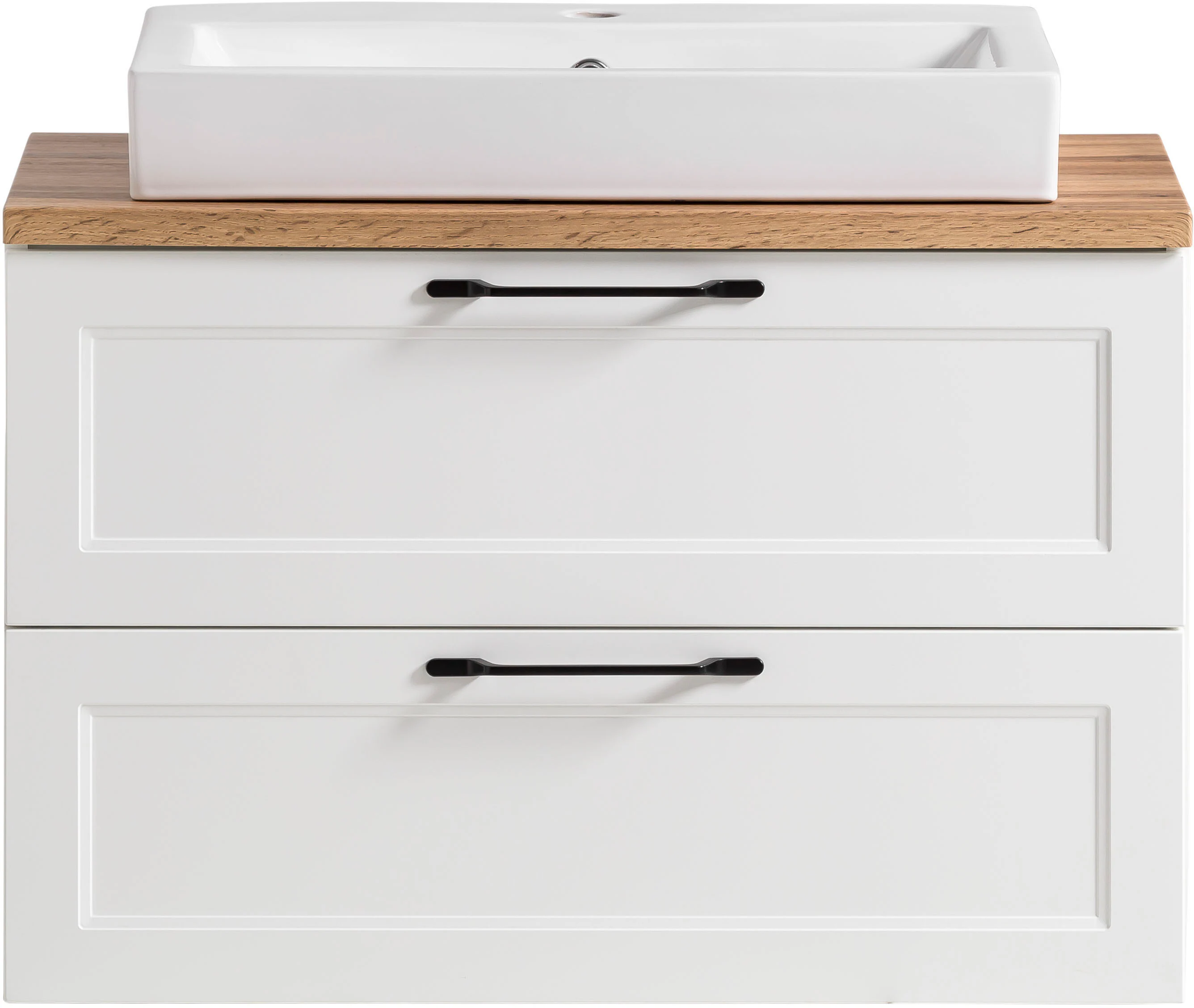 welltime Waschtisch "Lana", Badmöbel inkl. Waschbecken, 80 cm breit günstig online kaufen