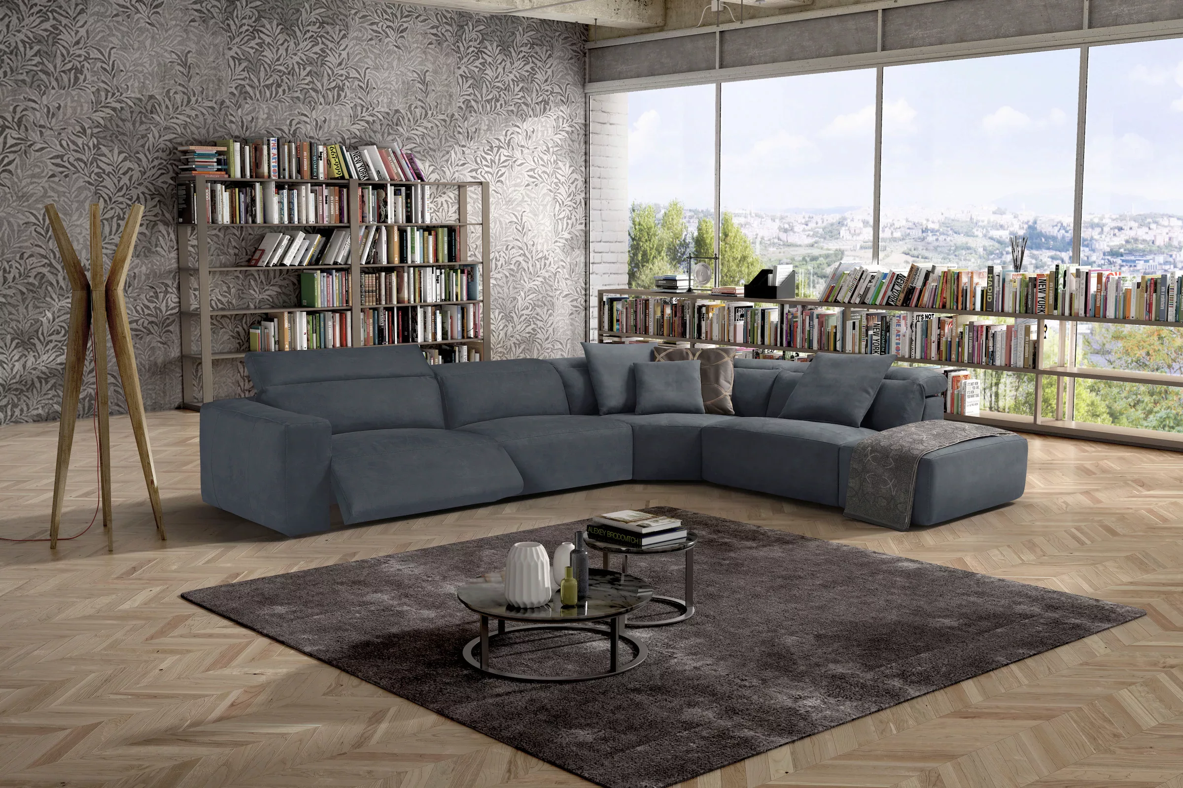 Egoitaliano Ecksofa »Beverly, extravangantes Designsofa mit erstklassigem S günstig online kaufen