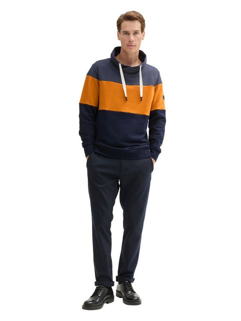 Tom Tailor Herren Kapuzenpullover CUTLINE - Regular Fit günstig online kaufen