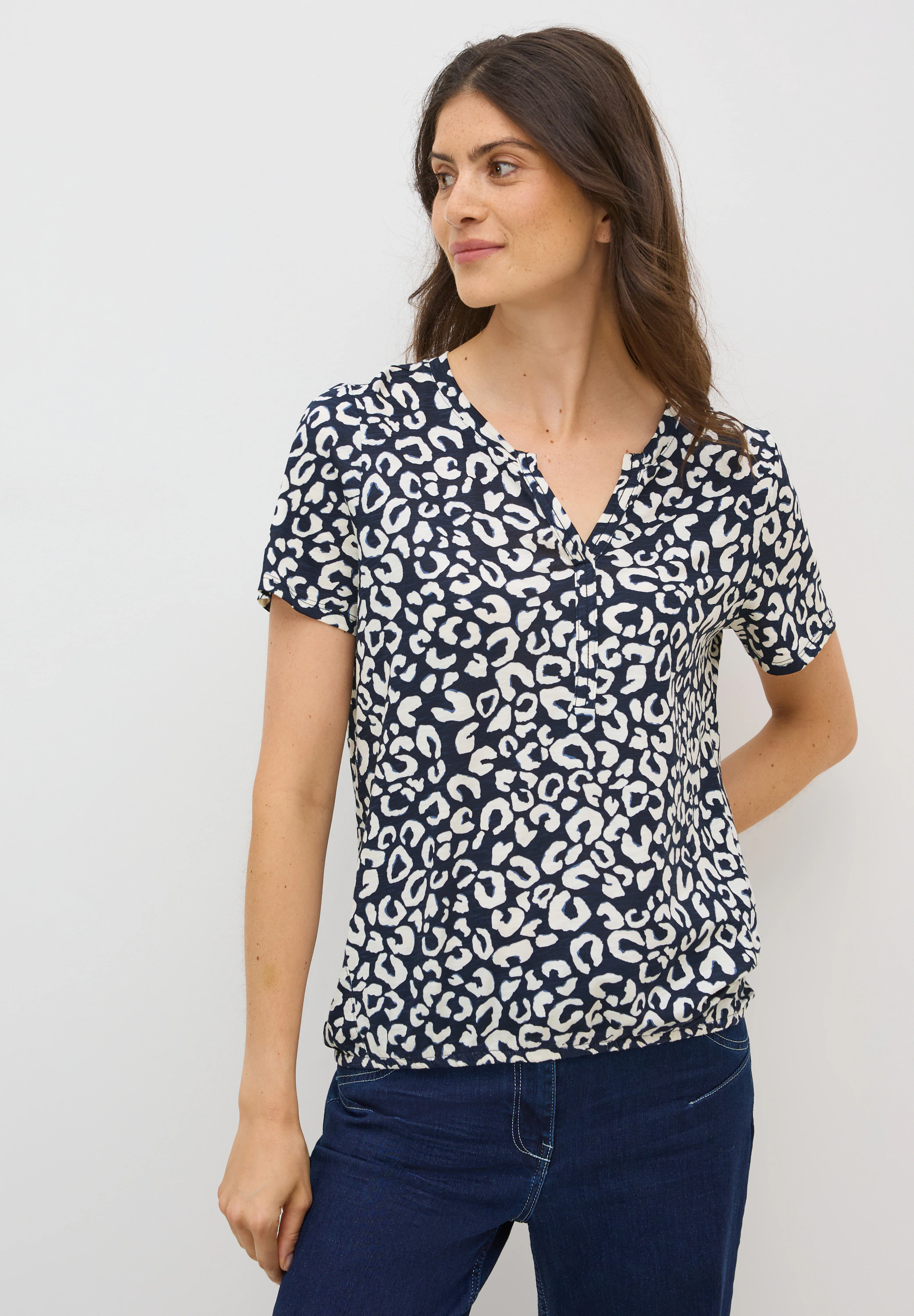 Cecil Blusenshirt, mit allover Print günstig online kaufen