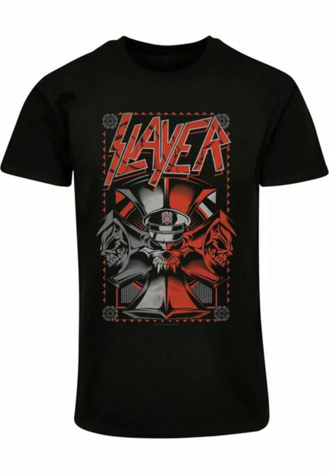 Merchcode T-Shirt Merchcode Herren Slayer - Propaganda Basic T-Shirt (1-tlg günstig online kaufen