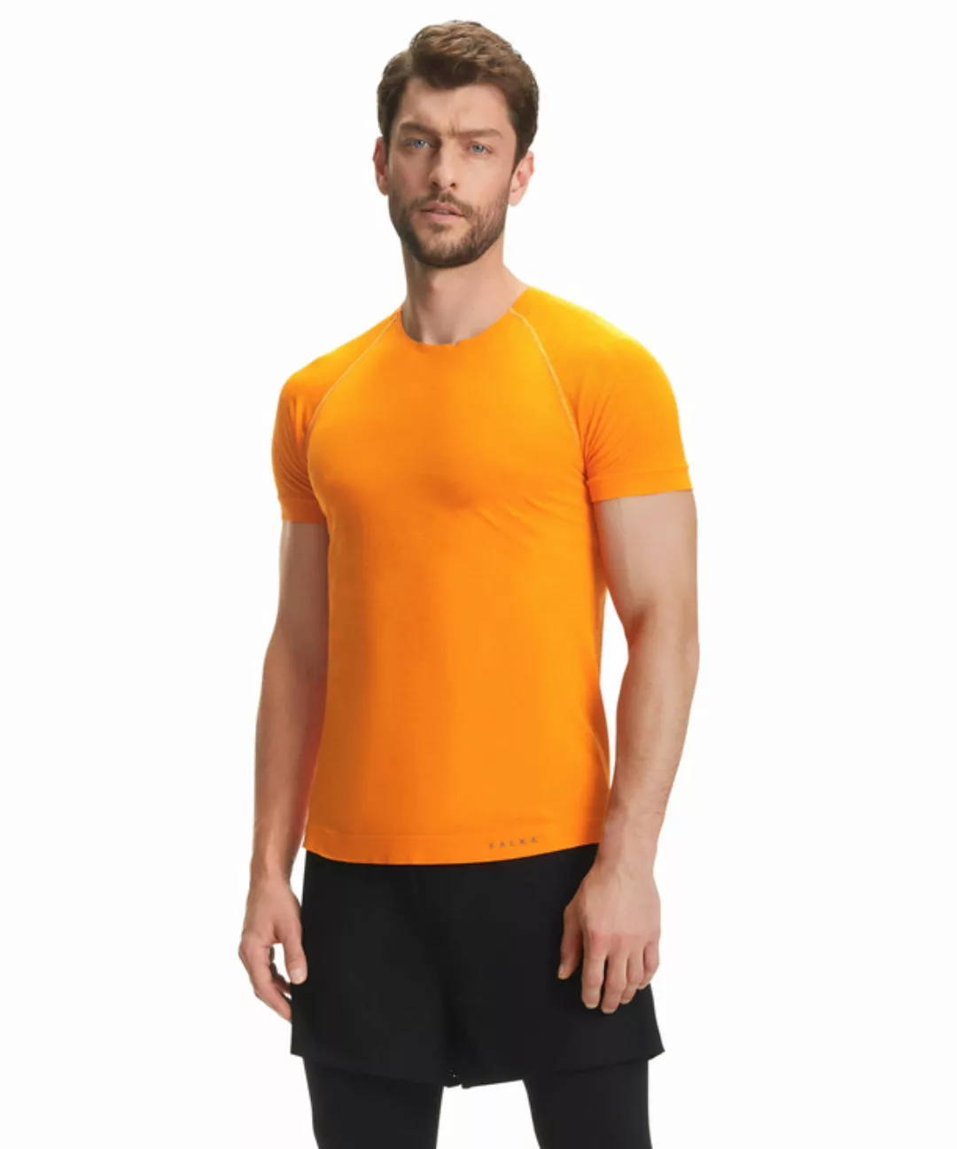 FALKE CORE Speed Herren T-Shirt Rundhals, XS-S, Orange, 38939-861501 günstig online kaufen