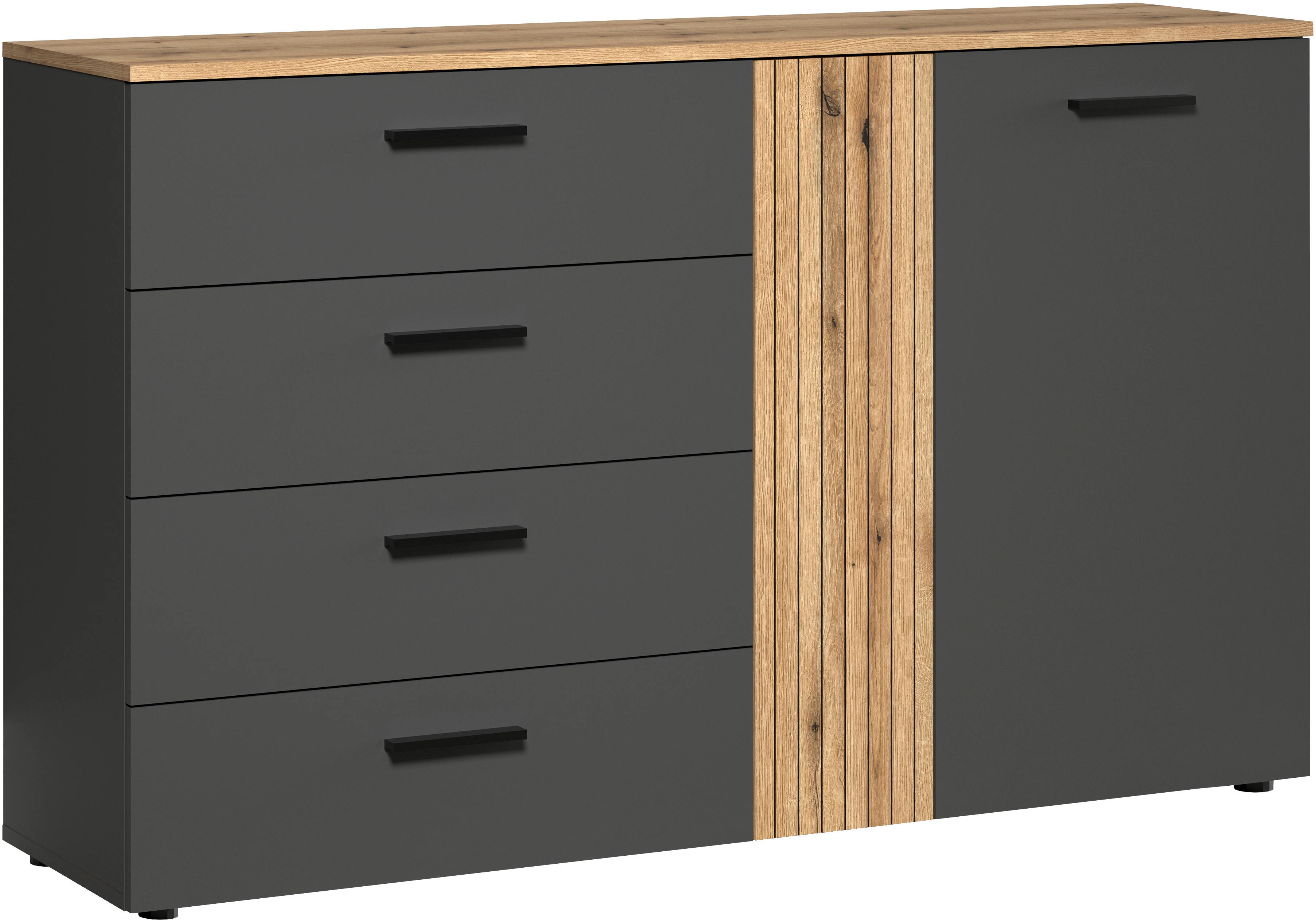 INOSIGN Kommode "Estepona", (1 St.), Sideboard mit voll ausziehbaren Schubl günstig online kaufen