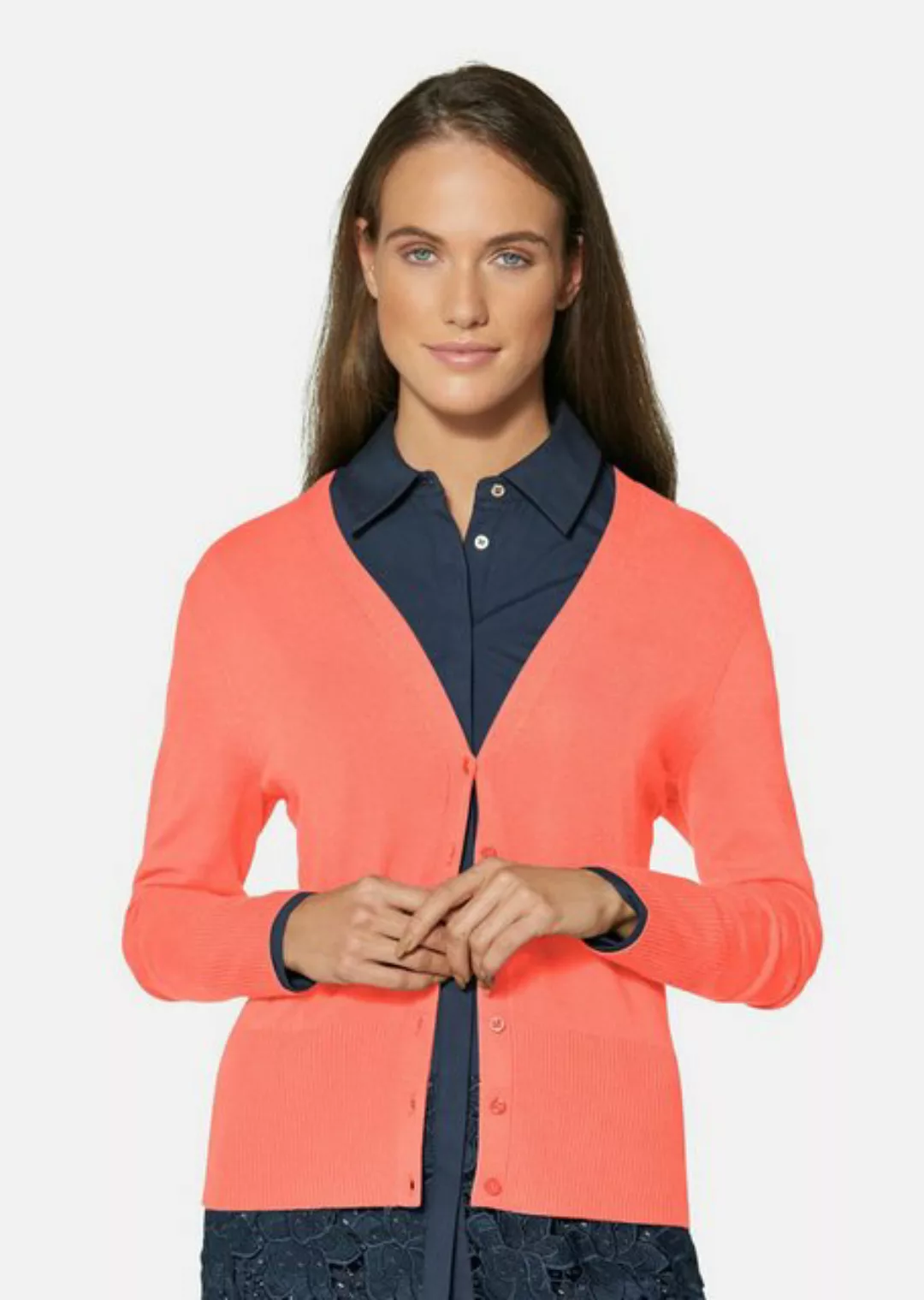 MADELEINE Strickjacke Strickjacke aus Viskose-Stretch günstig online kaufen