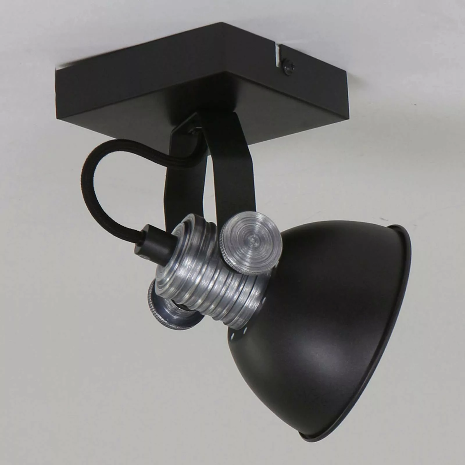 LED-Strahler Brooklyn 1fl. schwarz günstig online kaufen