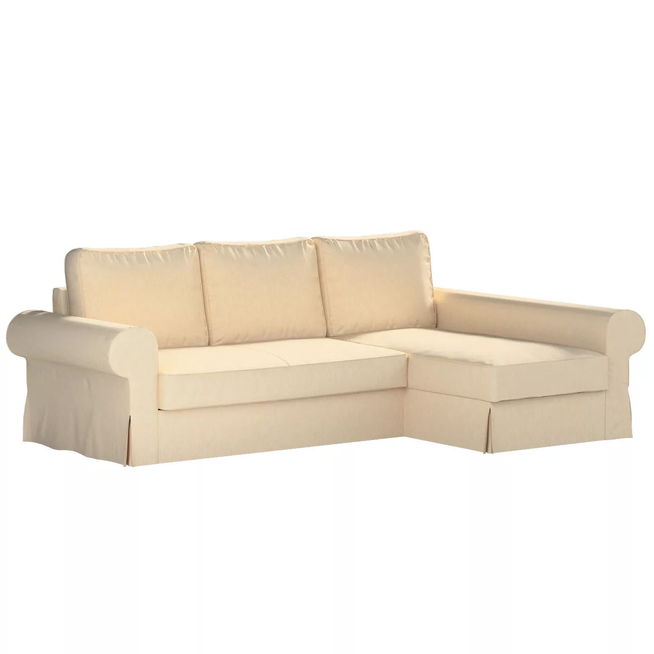 Bezug für Backabro Bettsofa / Recamiere, ecru, Bezug für Bettsofa Backabro günstig online kaufen