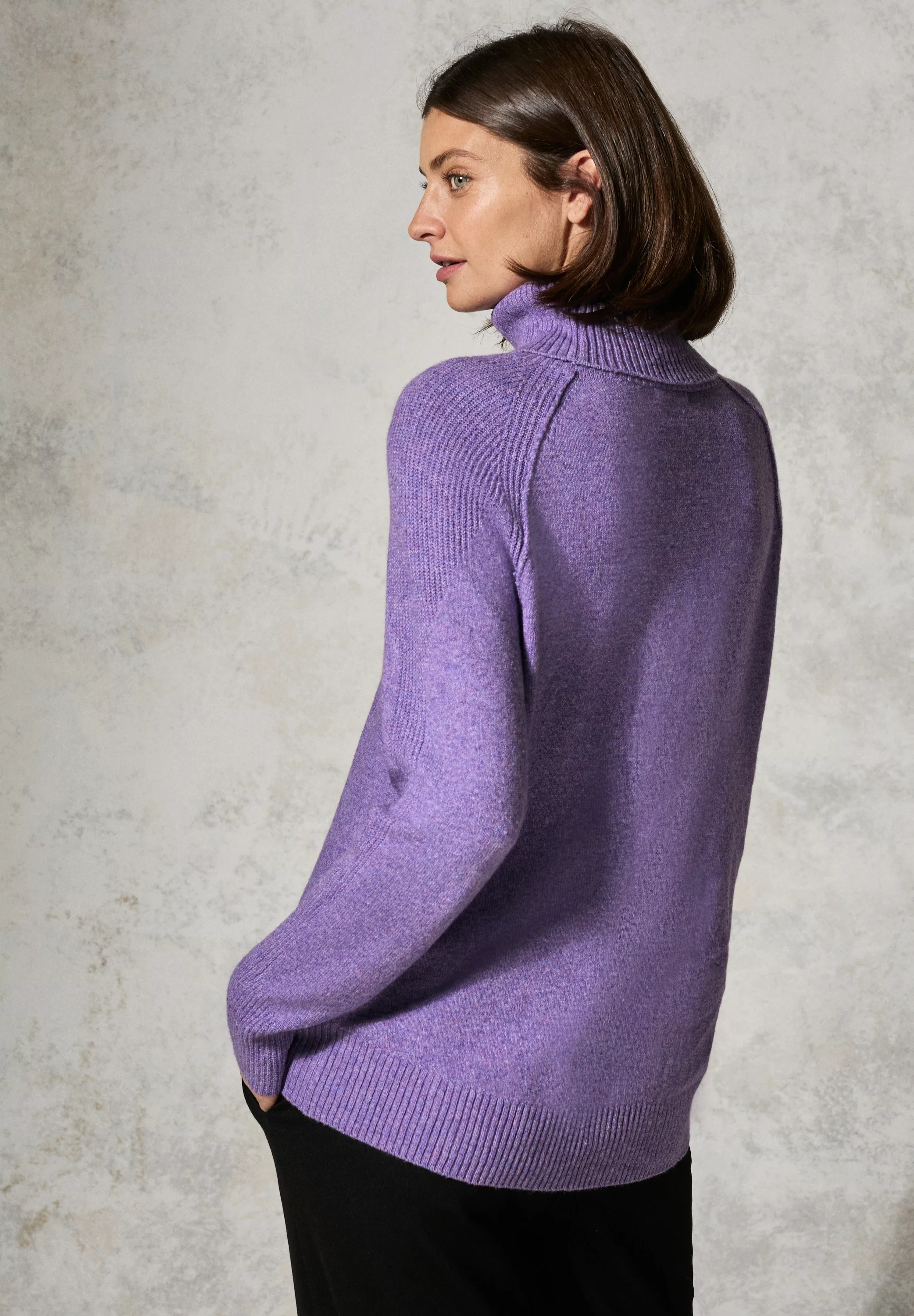 Cecil Strickpullover, aus Baumwolle mit Stretchanteil günstig online kaufen