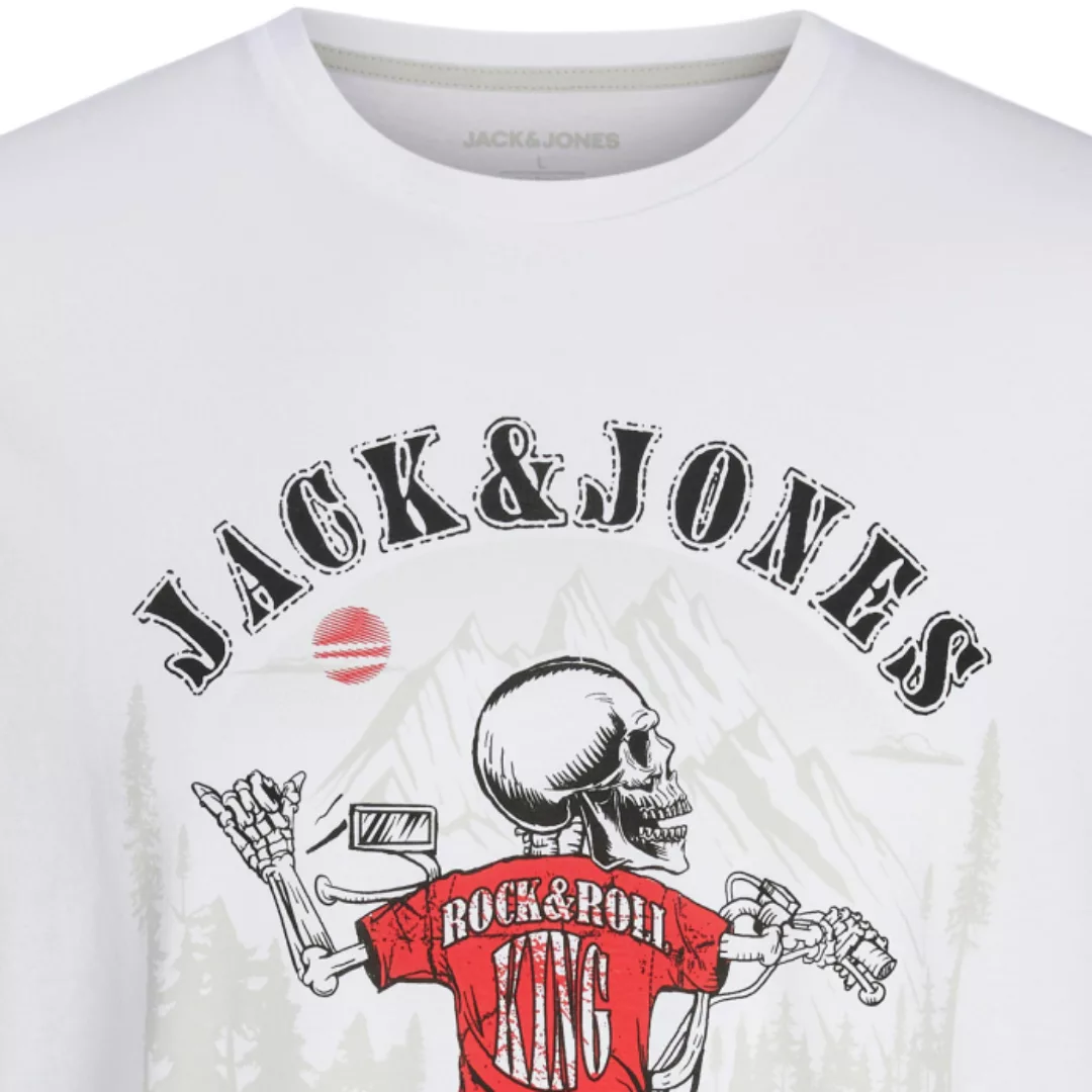 Jack&Jones T-Shirt mit Skull-Print günstig online kaufen