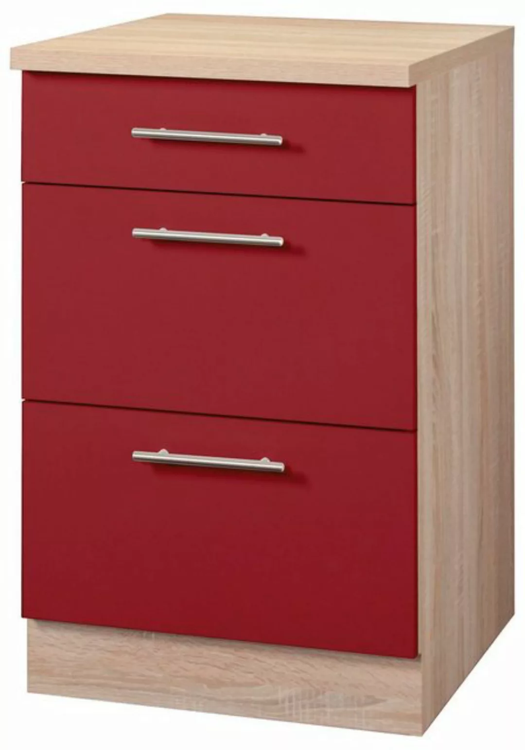 wiho Küchen Unterschrank Montana 50 cm breit mit 2 Auszügen günstig online kaufen