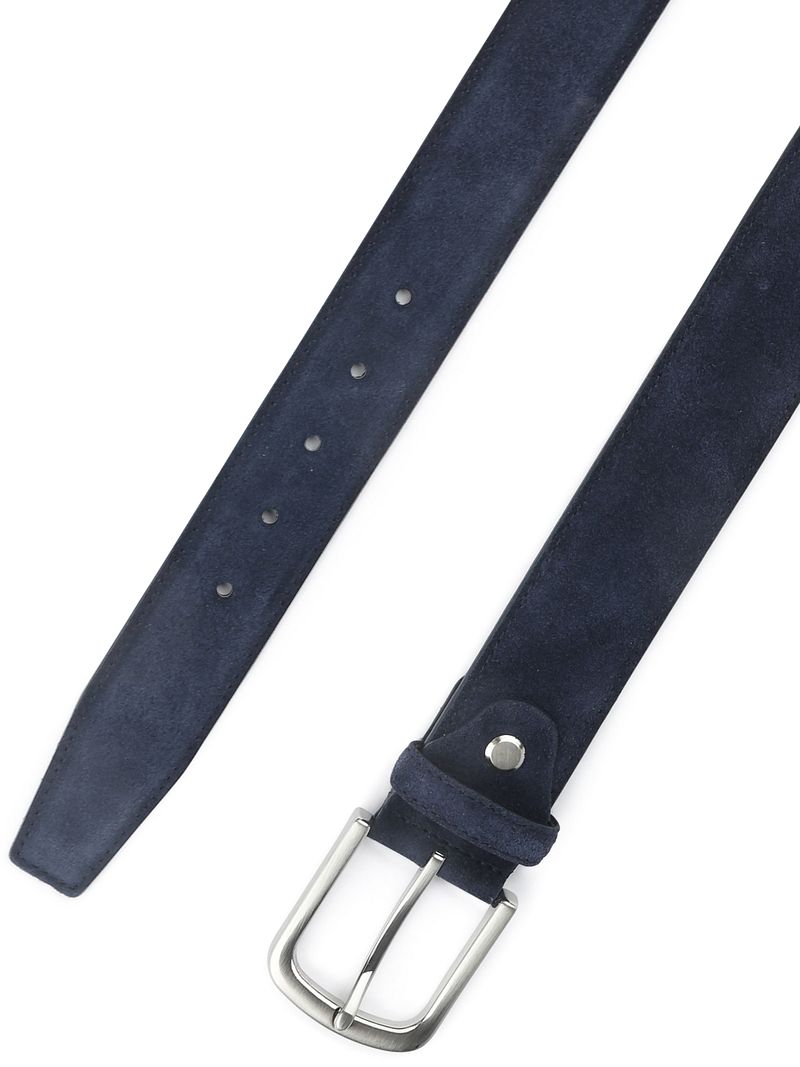 Suitable Ledergürtel Wildleder Navy - Größe 95 günstig online kaufen