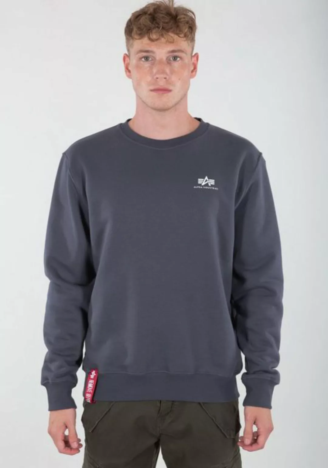 Alpha Industries Sweater ALPHA INDUSTRIES Men - Sweatshirts Basic Sweater S günstig online kaufen