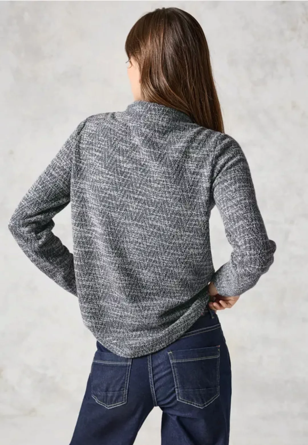 Bouclé Sweatshirt günstig online kaufen