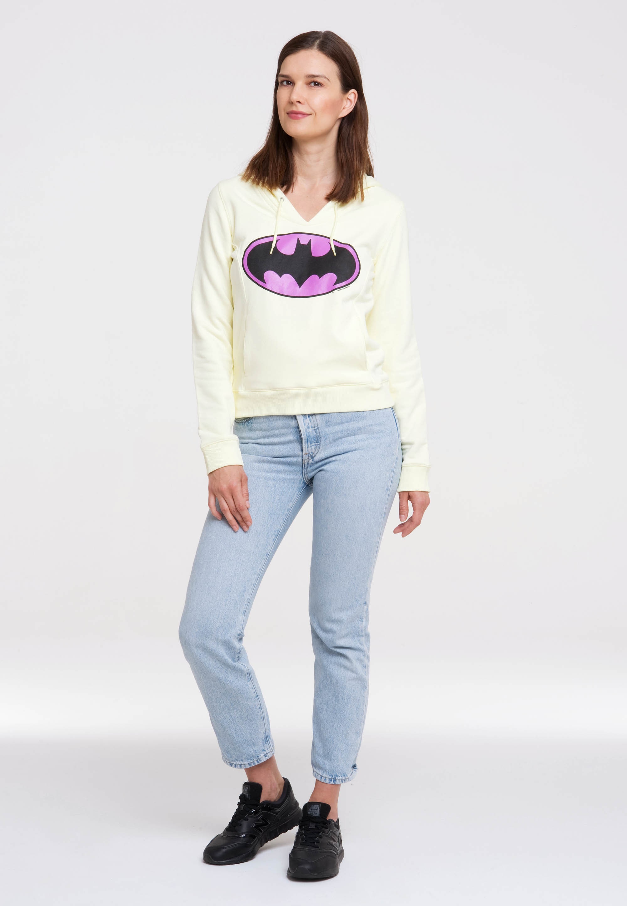 LOGOSHIRT Kapuzensweatshirt "Batman-Logo", mit lizenziertem Print günstig online kaufen