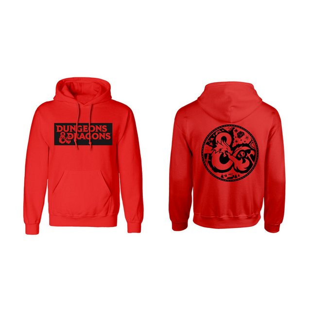 DUNGEONS & DRAGONS Sweater Unisex Sweater mit Kapuze Dungeons & Dragons Log günstig online kaufen