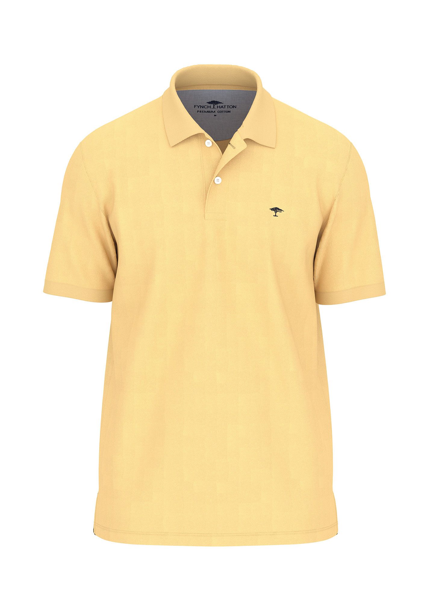 FYNCH-HATTON Poloshirt – Kurzarm Polo unifarben günstig online kaufen