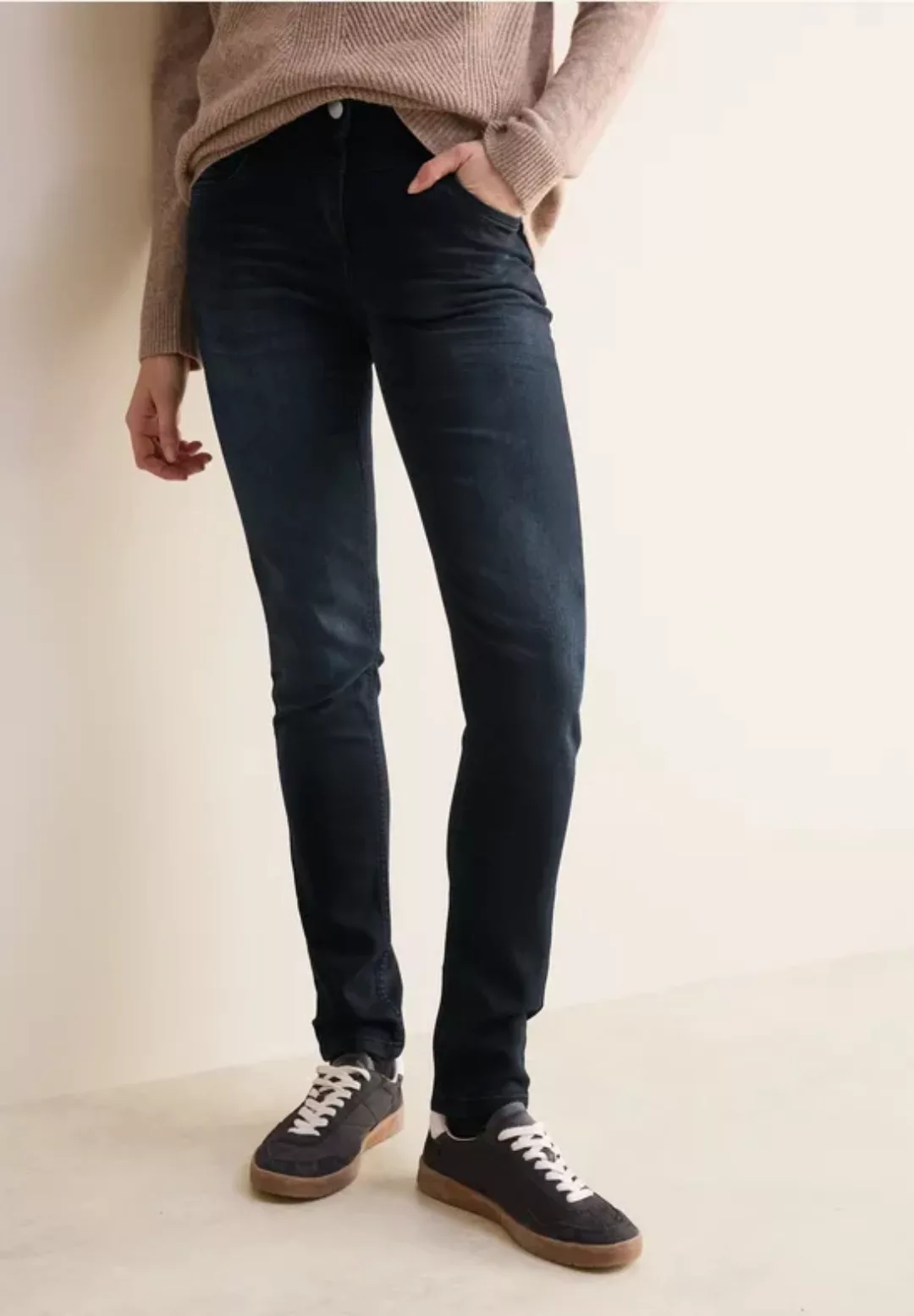 Cecil Slim-fit-Jeans, High Waist günstig online kaufen