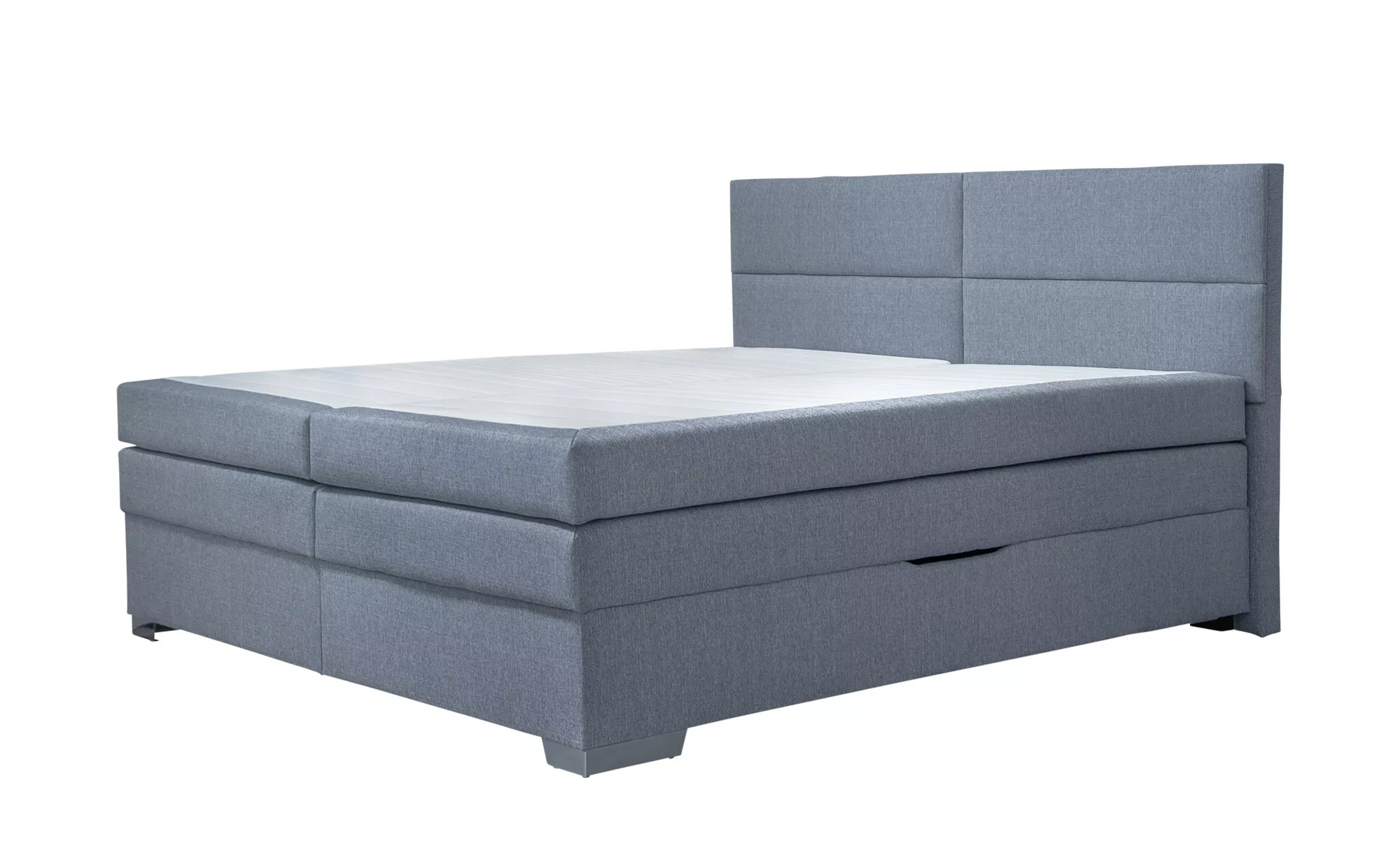 Boxspringbett  Manon ¦ grau ¦ Maße (cm): B: 166 H: 113 T: 208.0 Betten > Bo günstig online kaufen