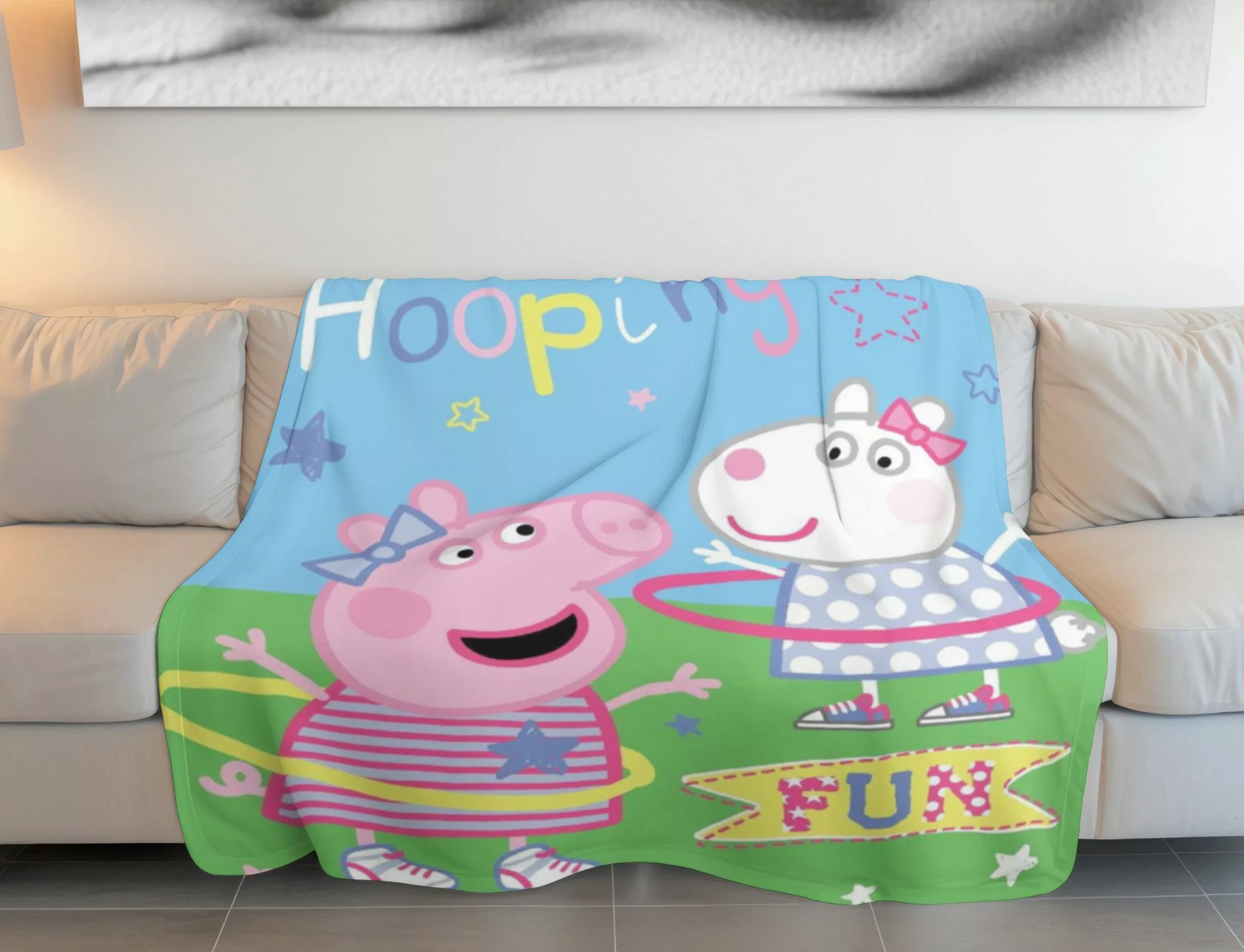 Kinderdecke Peppa Pig, Jerry Fabrics günstig online kaufen