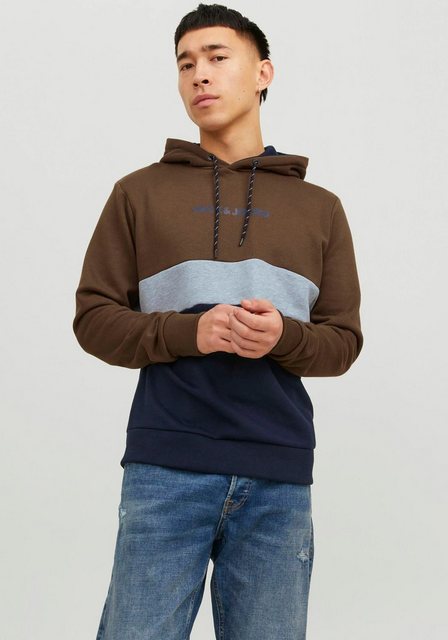 Jack & Jones Kapuzensweatshirt JJEREID BLOCKING SWEAT HOOD NOOS günstig online kaufen