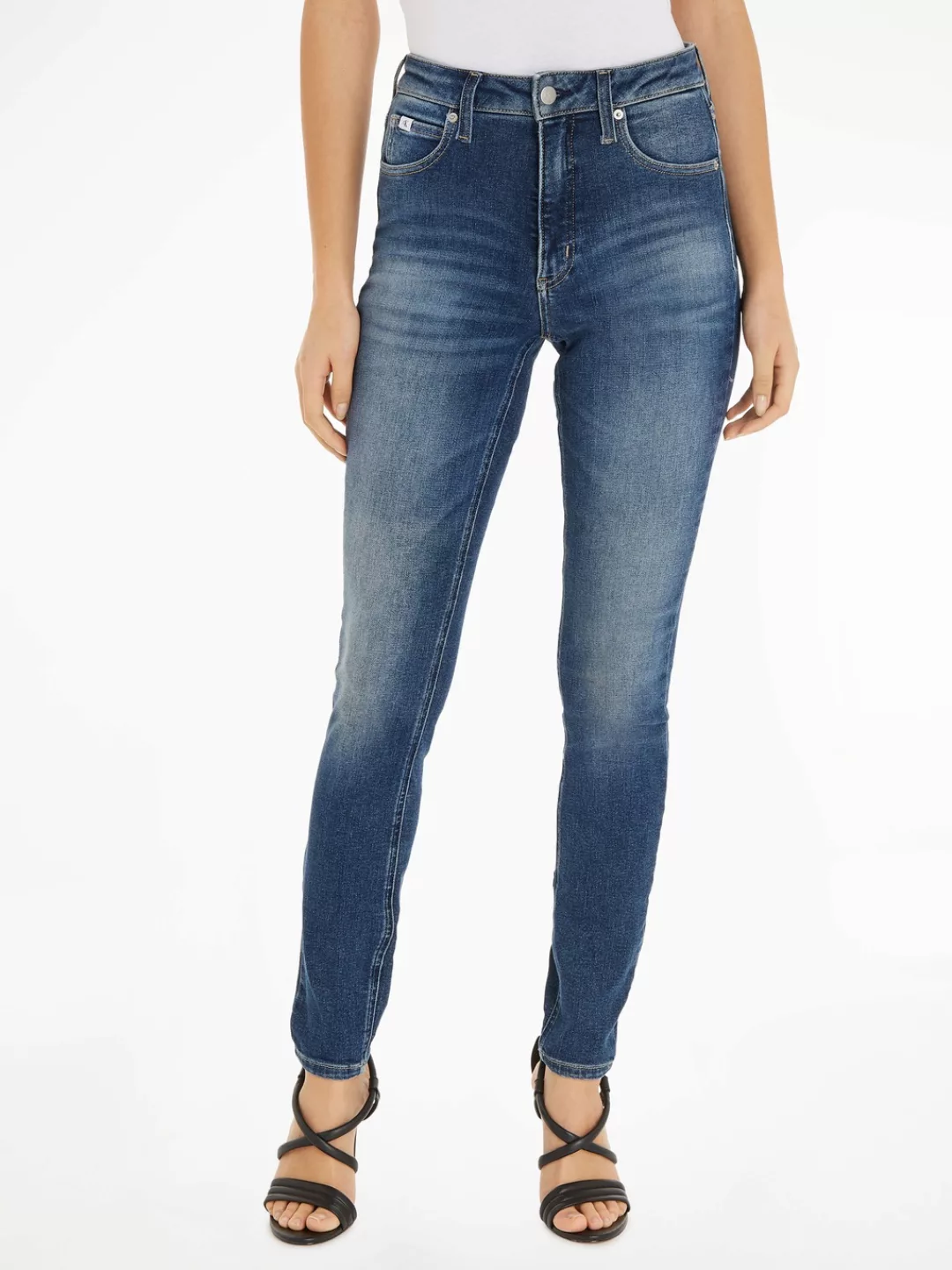 Calvin Klein Jeans Skinny-fit-Jeans HIGH RISE SKINNY im 5-Pocket-Style günstig online kaufen