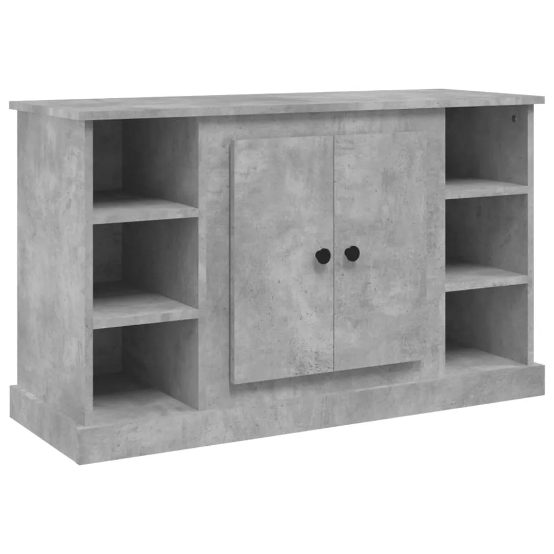 Vidaxl Sideboard Betongrau 100x35,5x60 Cm Holzwerkstoff günstig online kaufen