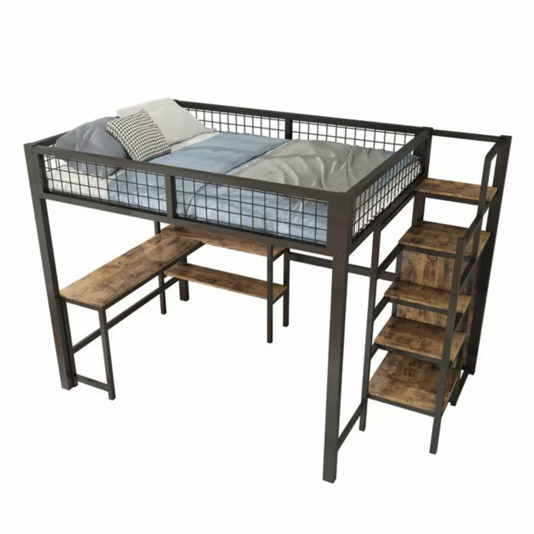 REDOM Kinderbett Funktionsbett Hochbett Metallbett Gästebett Jugendbett Eis günstig online kaufen