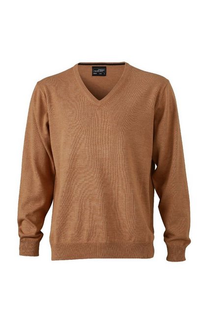 James & Nicholson Strickpullover JN 659 Herren V-Neck Pullover Leichte Stri günstig online kaufen