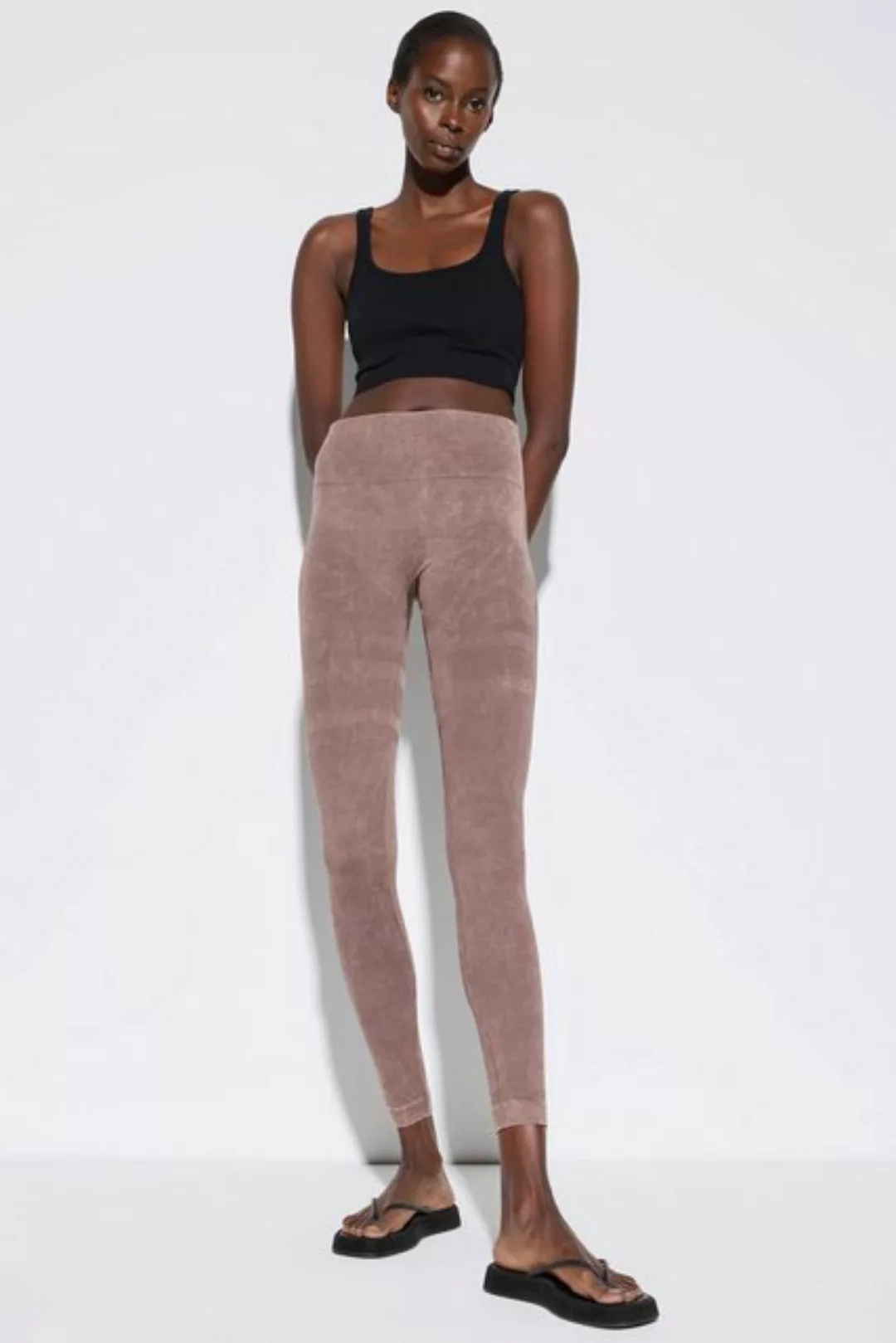 No Matter What Leggings Nahtlose High-Waist Leggings mit detaillierten Näht günstig online kaufen