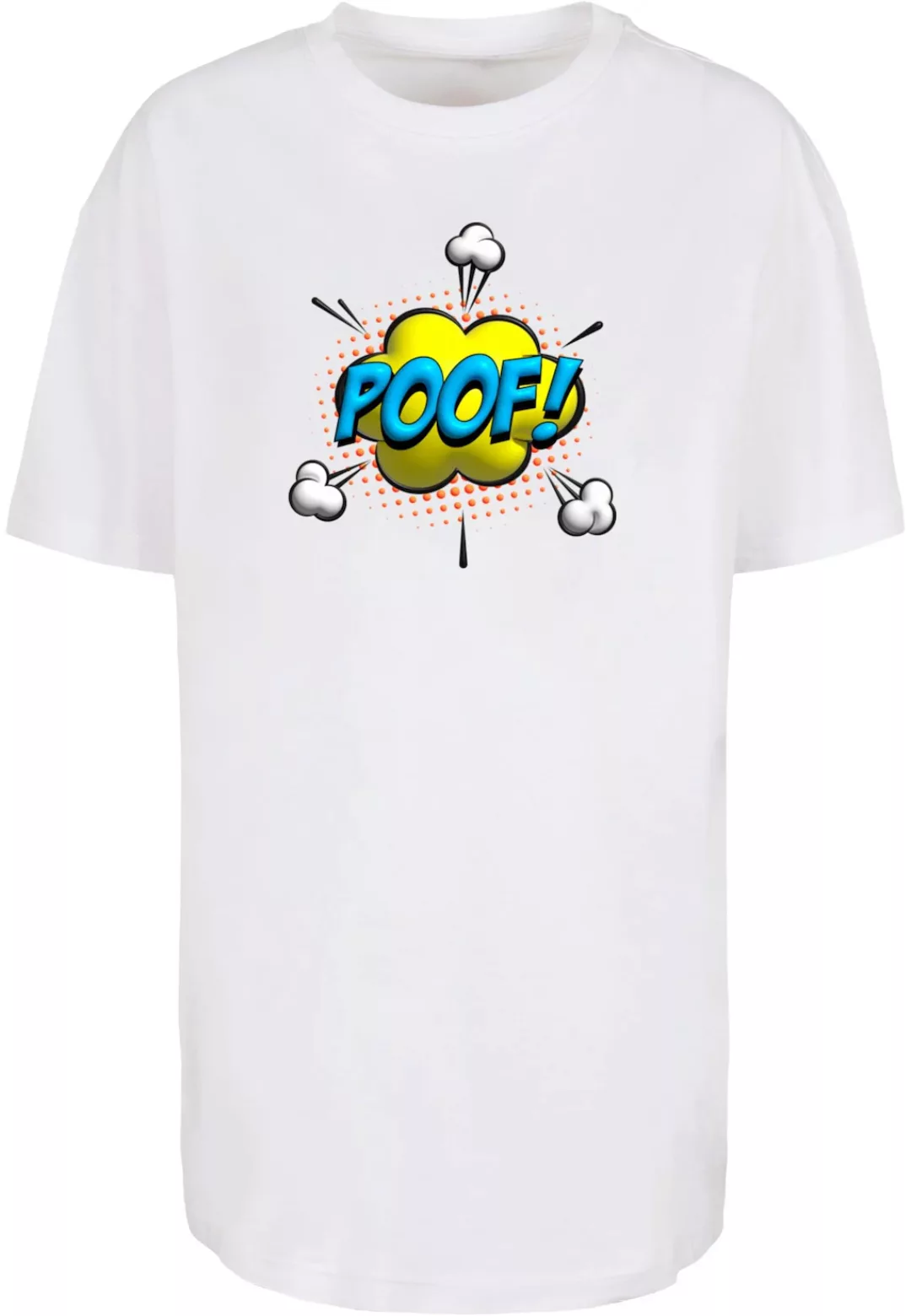 Merchcode T-Shirt "Merchcode Damen Ladies POOF Comic Boyfriend Tee" günstig online kaufen