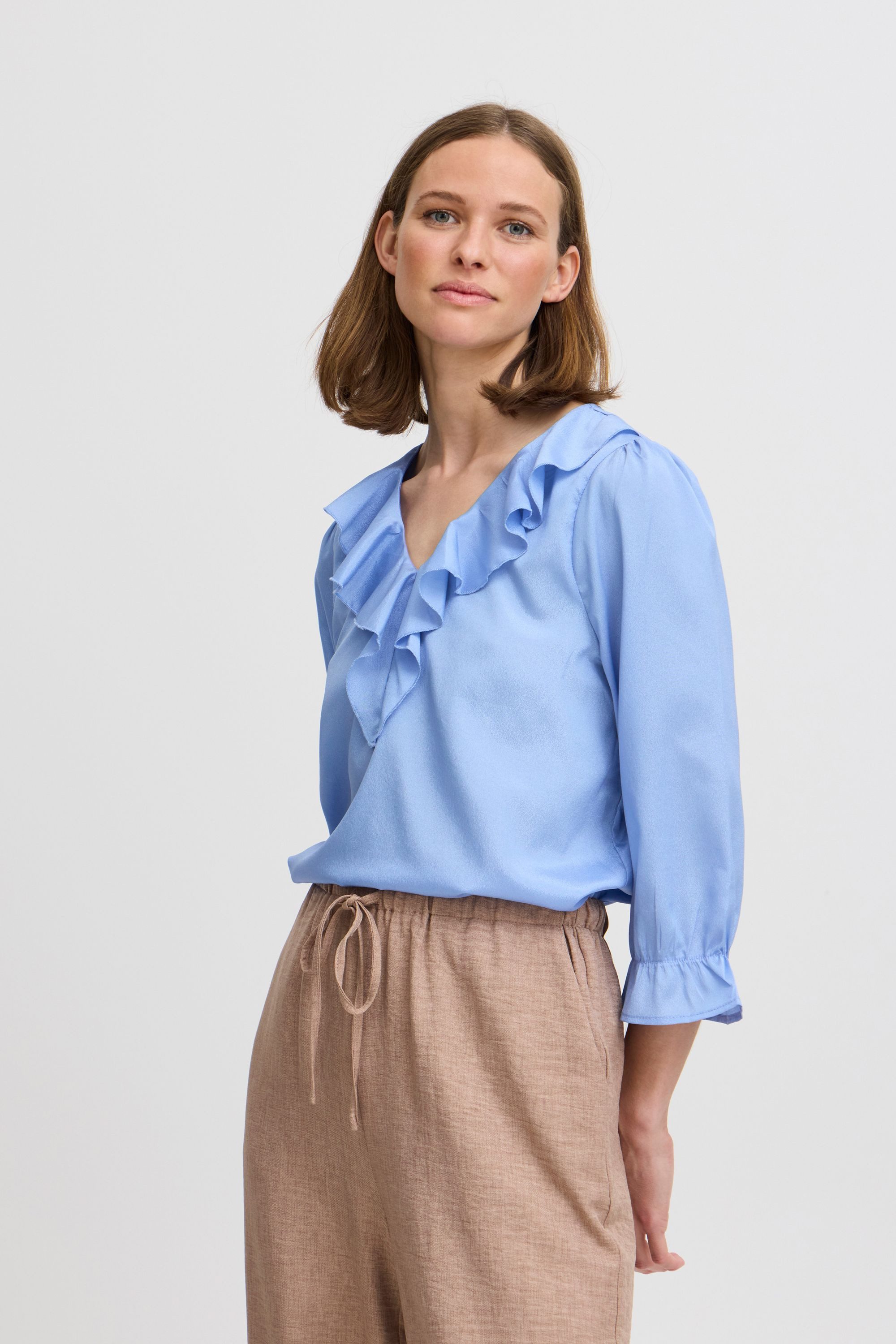 b.young Kurzarmbluse BYHANIKO Modische Bluse mit günstig online kaufen