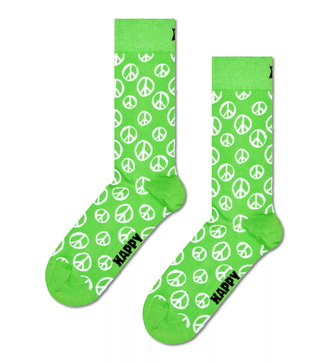 Happy Socks Socken, (2er Pack), mit Peace-Symbol günstig online kaufen