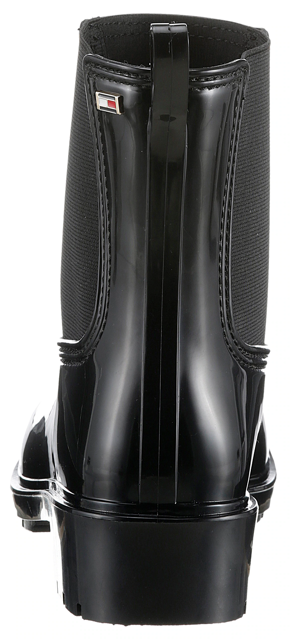 Tommy Hilfiger Chelseaboots "FLAG RAINBOOT", Gummistiefel, Blockabsatz, Sch günstig online kaufen