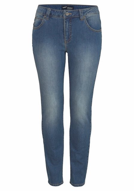 Arizona Slim-fit-Jeans Curve-Collection High Waist günstig online kaufen