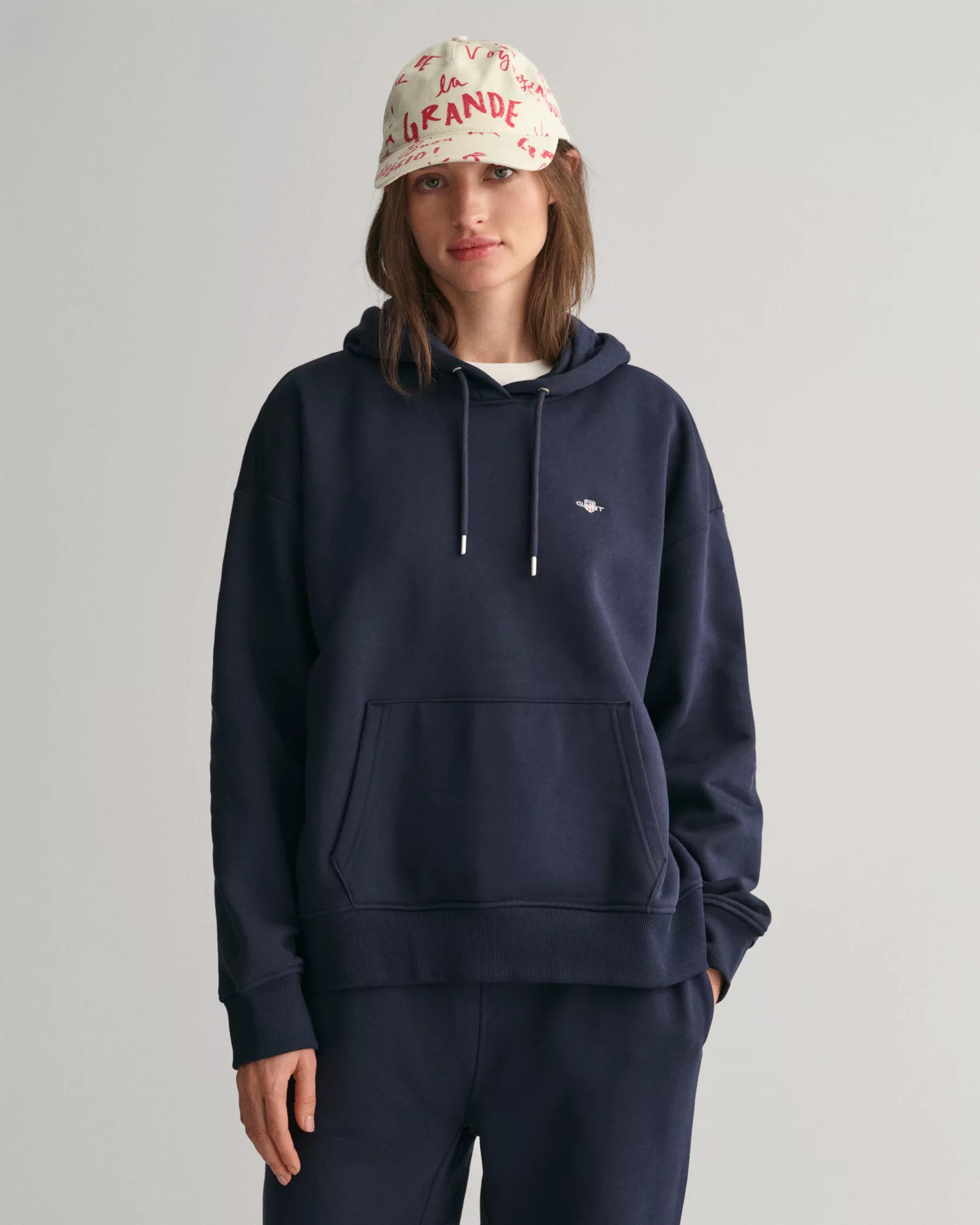 Gant Hoodie "SHIELD HOODIE", Grafische GANT-Stickerei auf der Brust günstig online kaufen