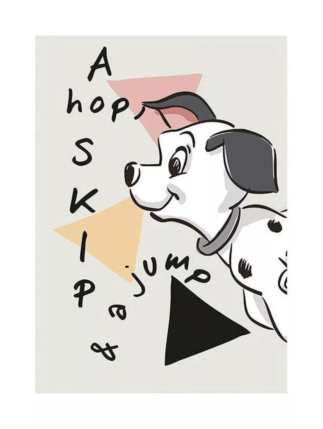 Komar Poster »101 Dalmatiner Angles«, Disney, (1 St.) günstig online kaufen