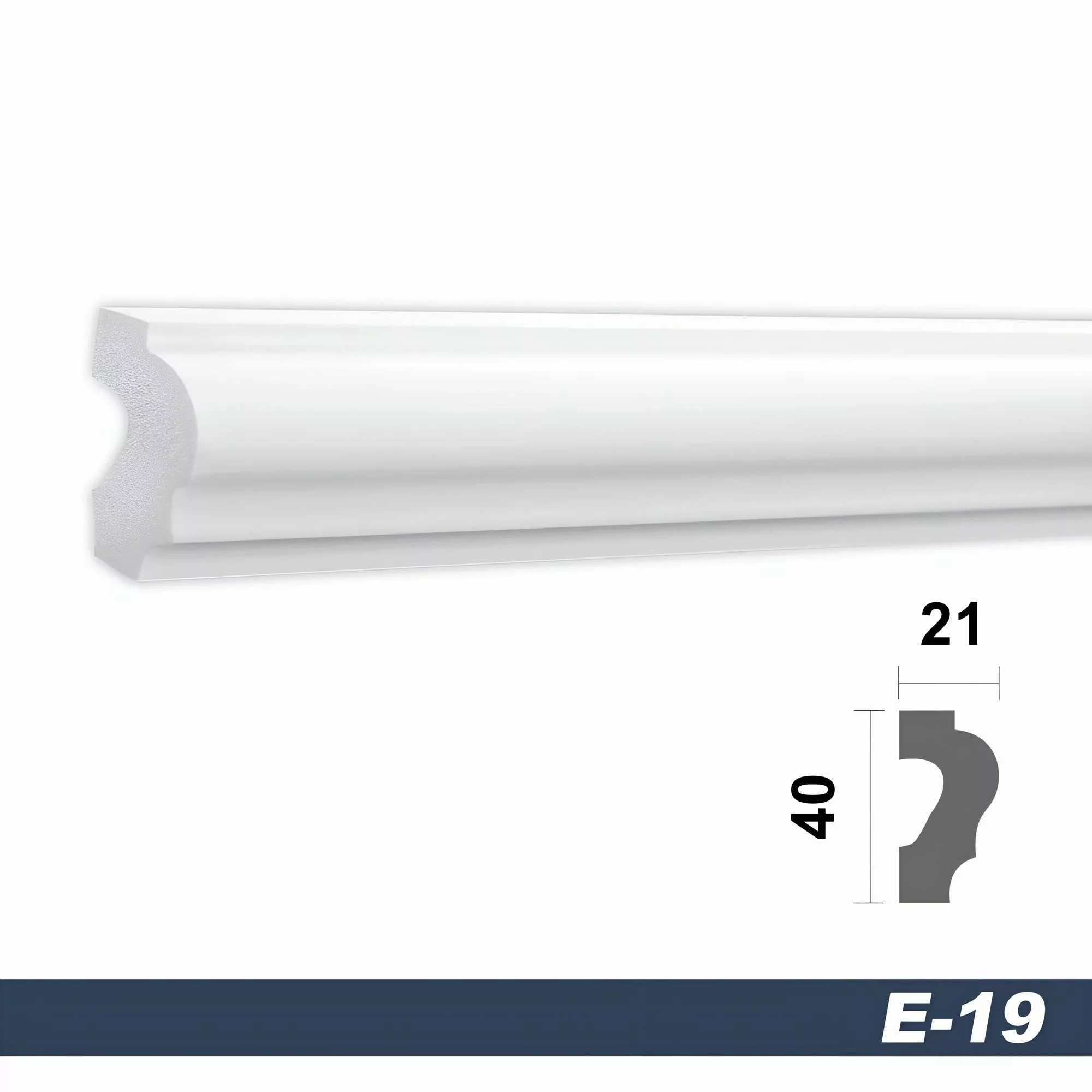 marbet design Zierleiste E-19, 2 Meter günstig online kaufen