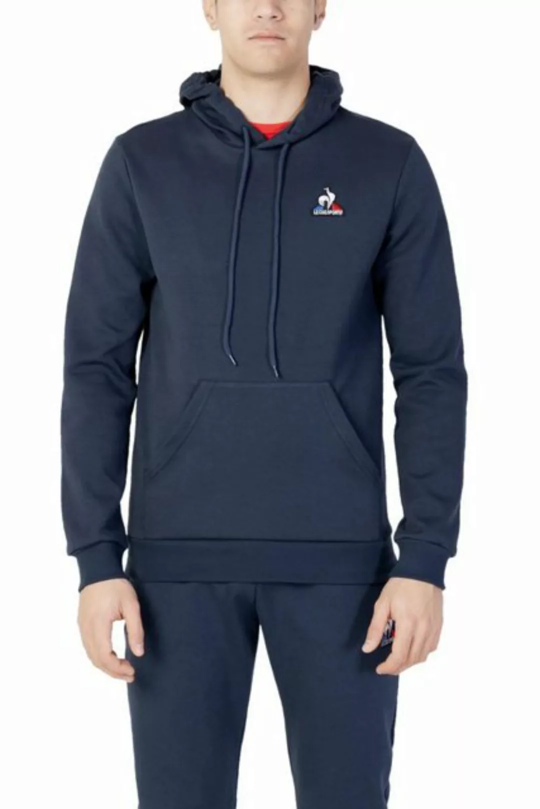 Le Coq Sportif Kapuzenfleecejacke günstig online kaufen