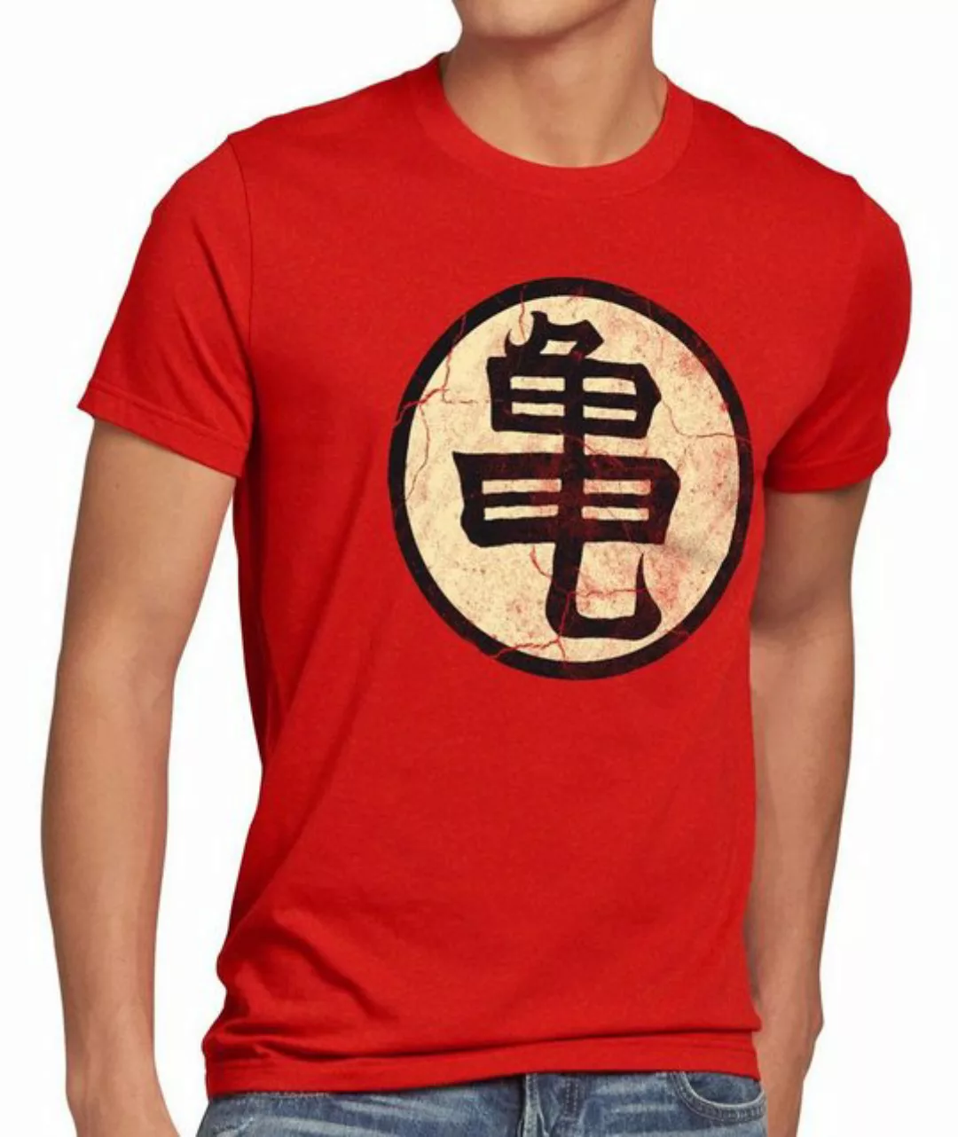 style3 T-Shirt Goku Roshis Turtle School super dragonball z gt songoku dbz günstig online kaufen